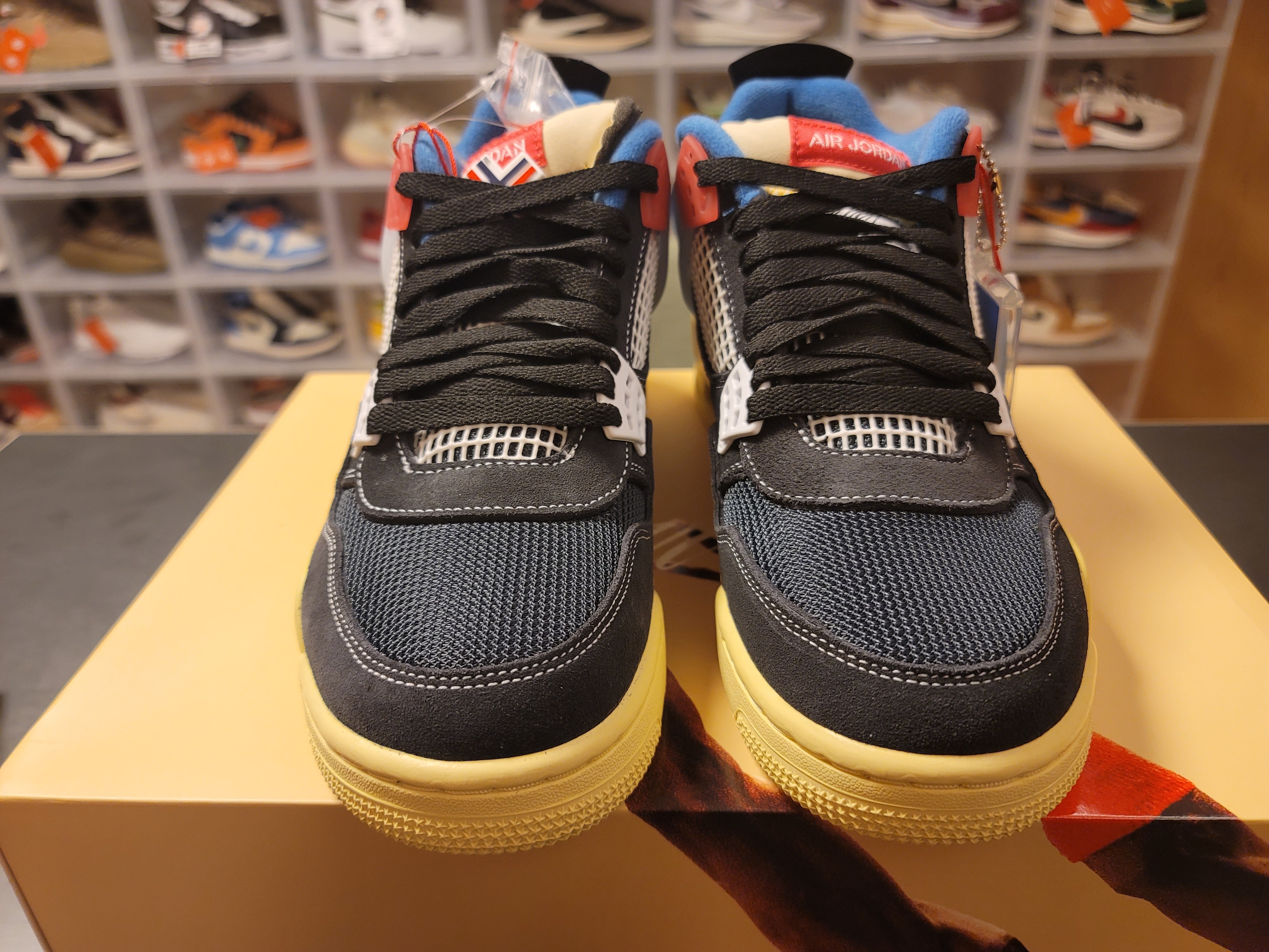 Jordan 4 x Union Retro Guava Ice, Jordan 4 x Union Retro Off Noir 착용 스타일 - 2