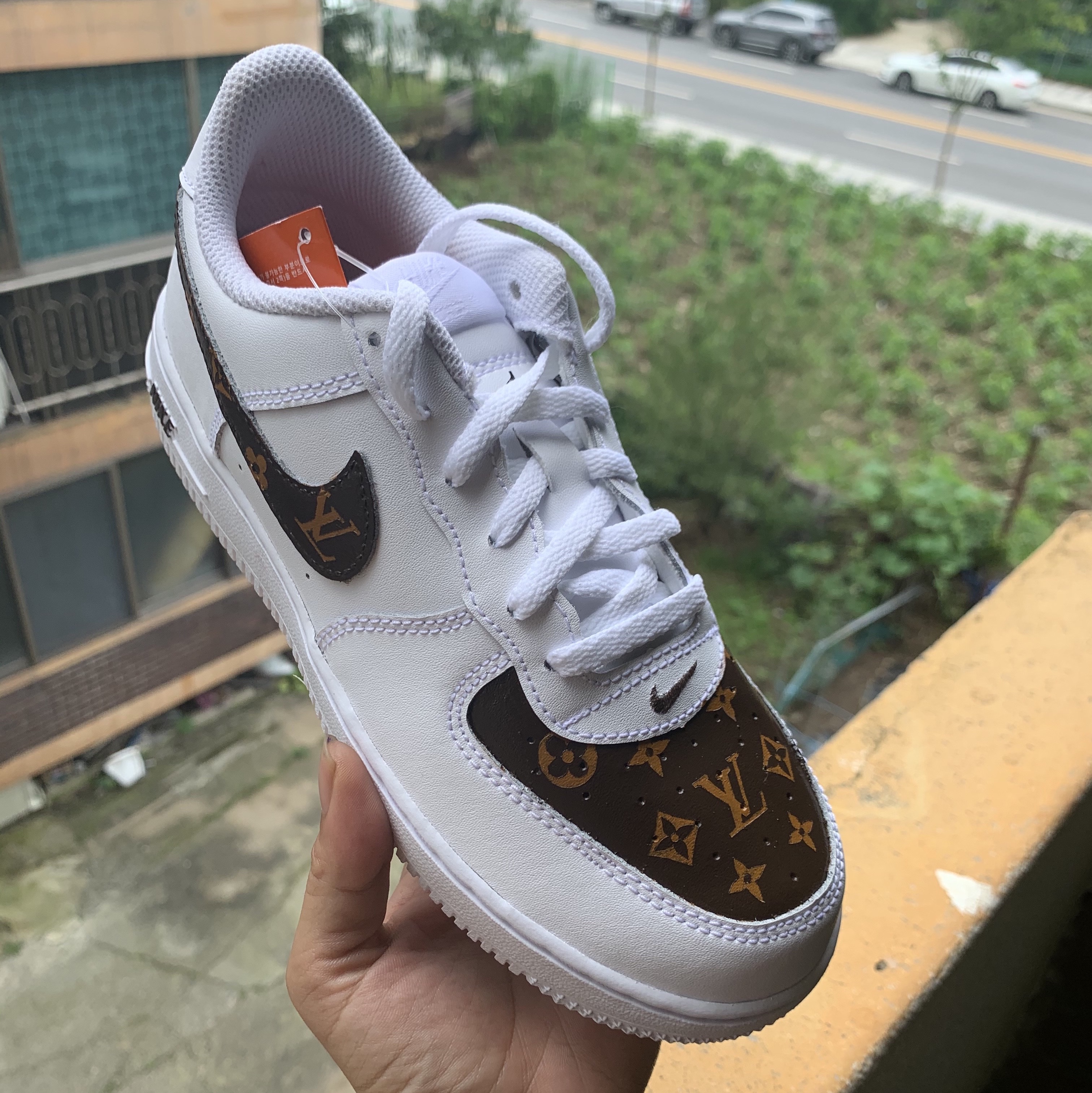 Nike Air Force 1 '07 Low White 착용 스타일