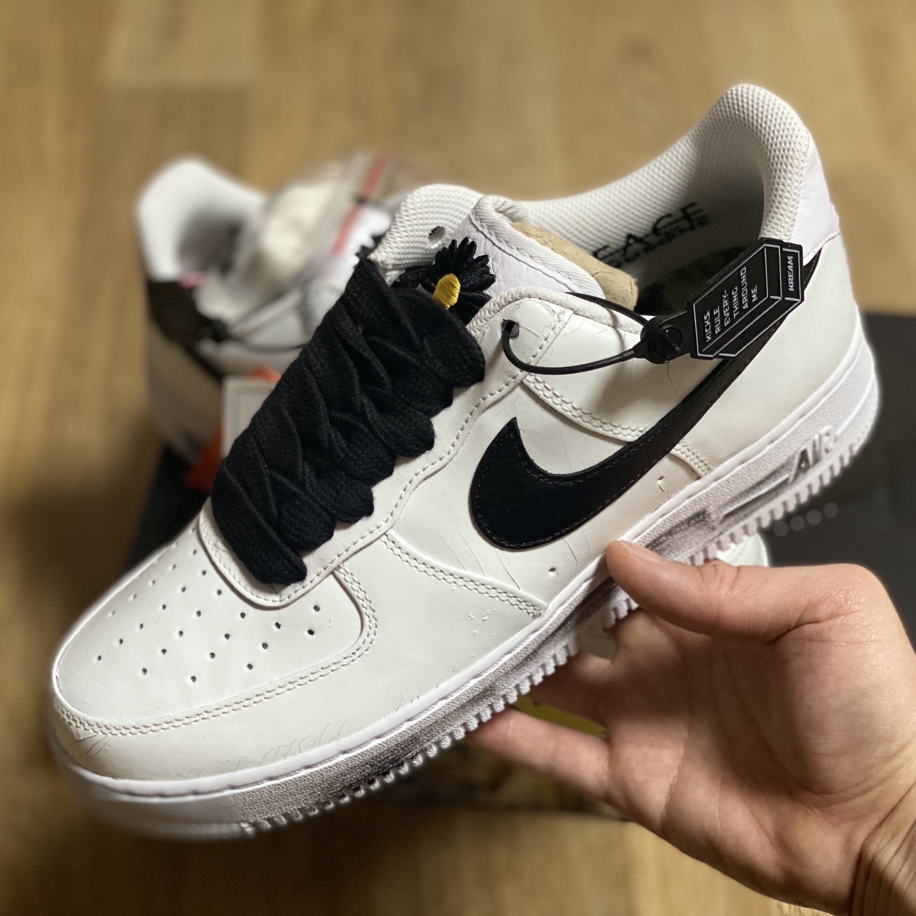 Nike x Peaceminusone Air Force 1 Low Para-Noise 2.0 착용 스타일
