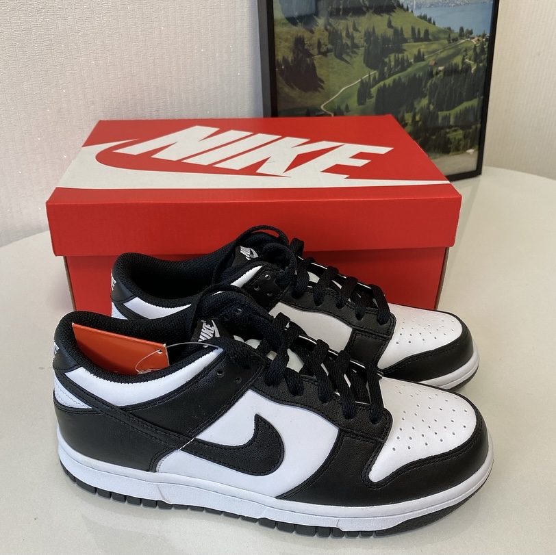 (W) Nike Dunk Low Black 착용 스타일