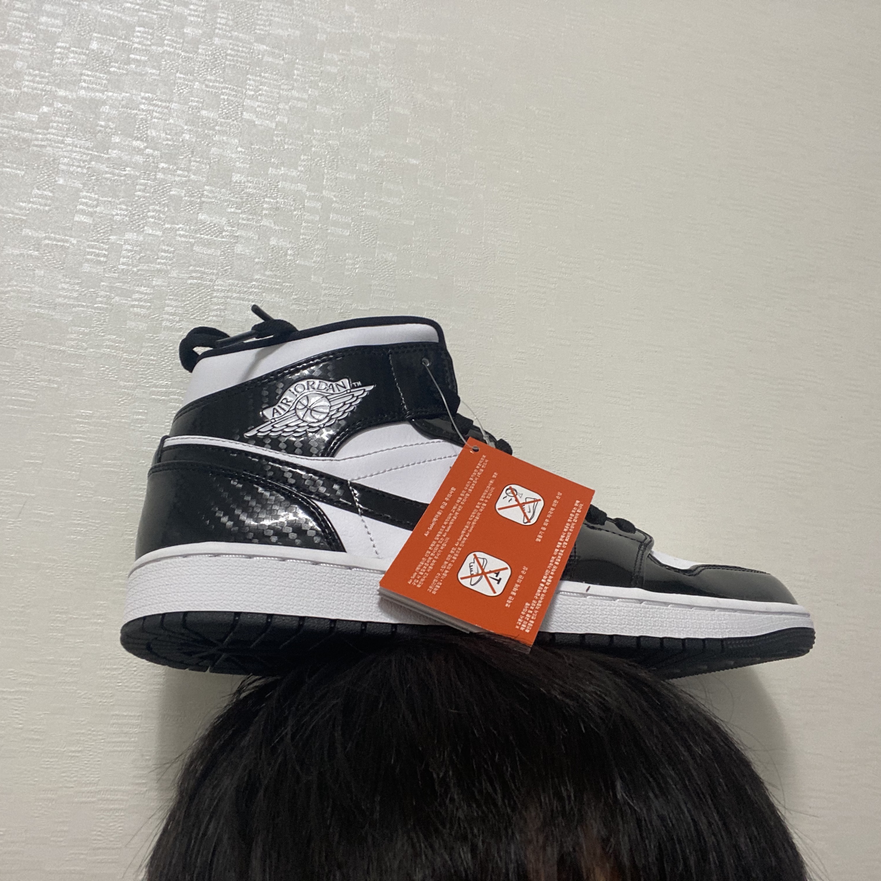 Jordan 1 Mid SE ASW Black 착용 스타일
