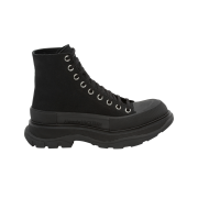 (W) Alexander McQueen Tread Slick Boot Black