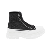 (W) Alexander McQueen Tread Slick Boot Galaxy Black