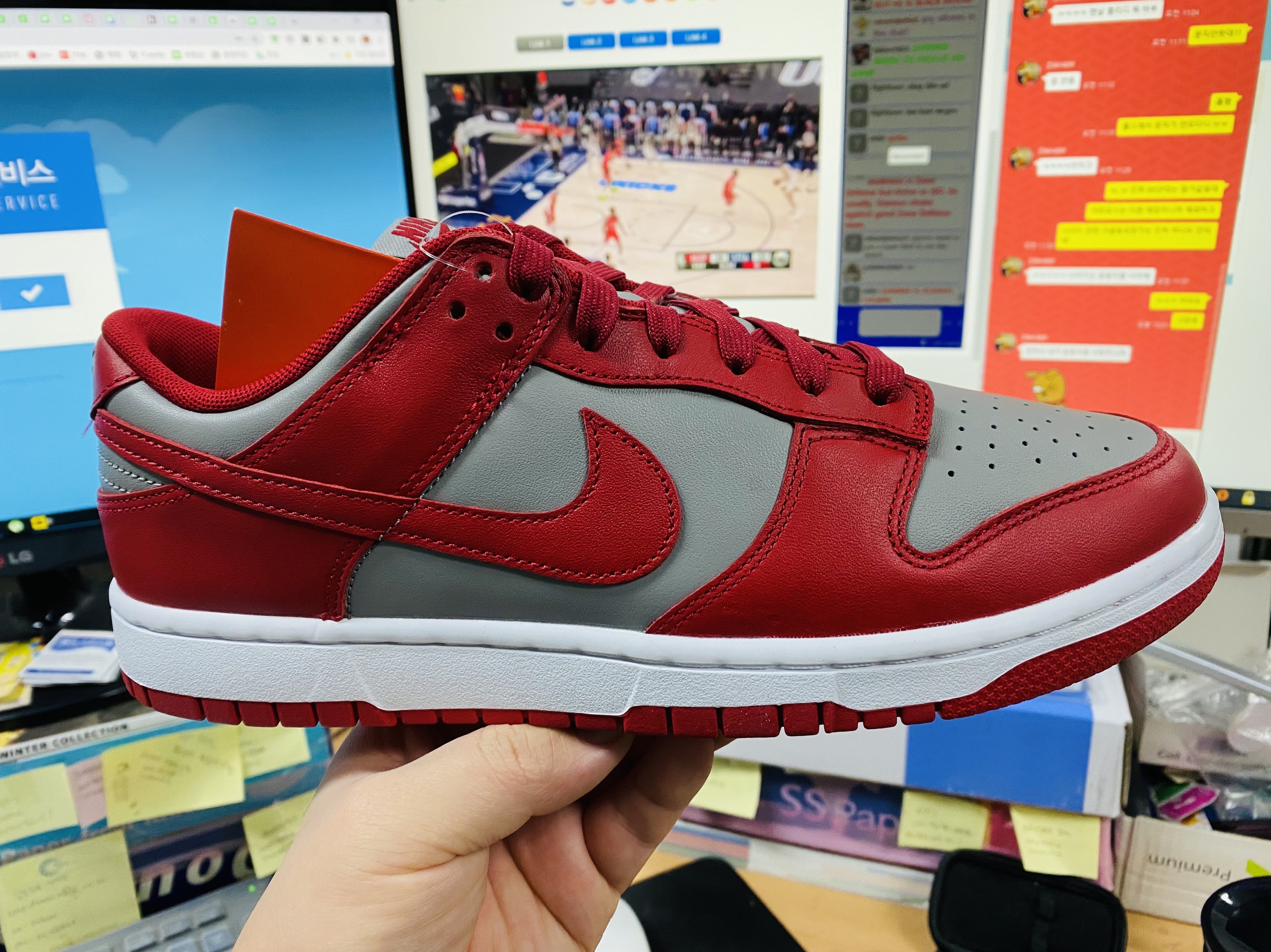 Nike Dunk Low Retro Medium Grey 착용 스타일