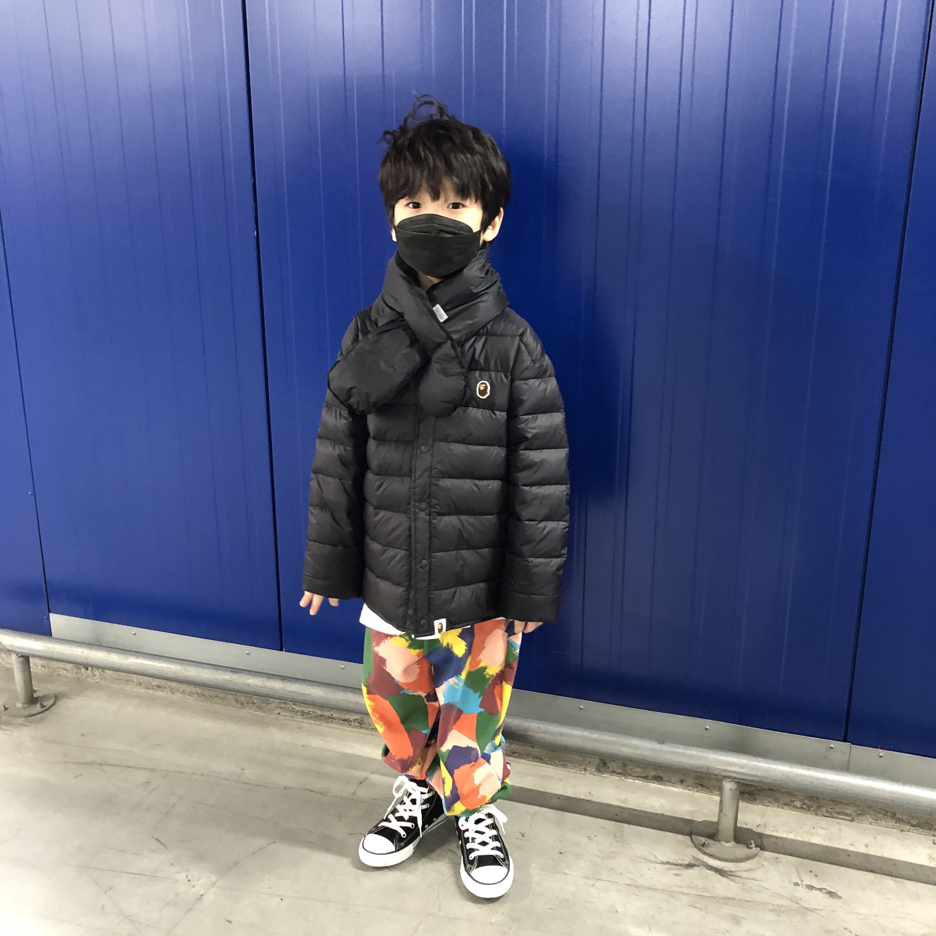 Converse Chuck 70 Hi Black 착용 스타일 - 2