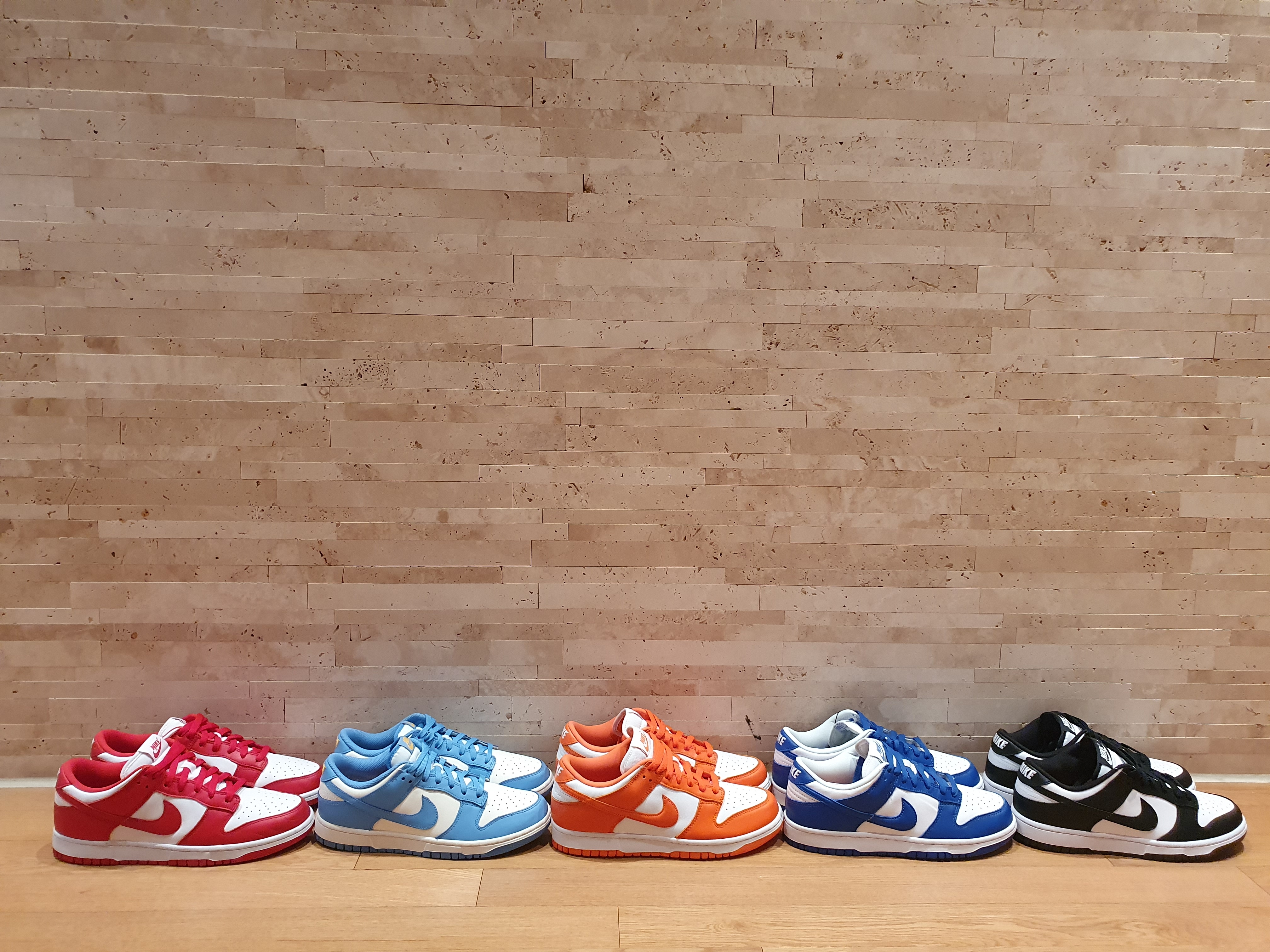 Nike Dunk Low SP University Red 2020, (W) Nike Dunk Low Coast 착용 스타일
