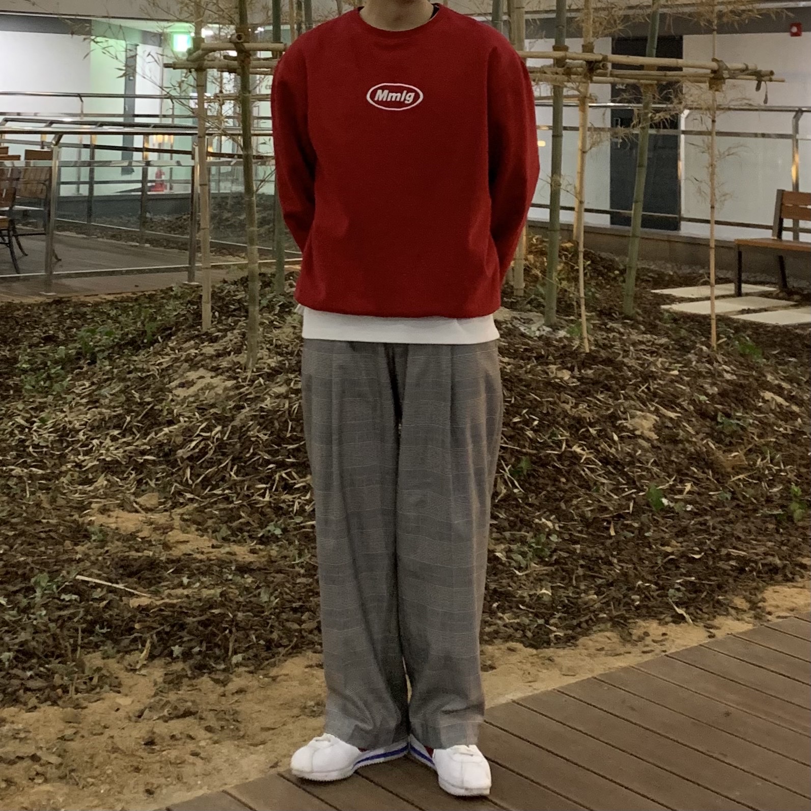 Nike Classic Cortez Forrest Gump 2018 착용 스타일 - 1