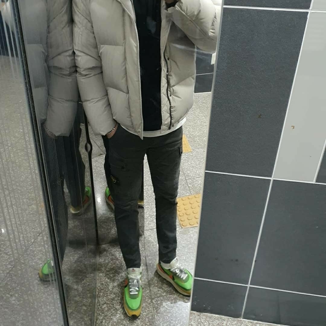 Vans Style 36 Marshmallow Racing Red, Nike M NRG Hoodie Red 착용 스타일 - 3