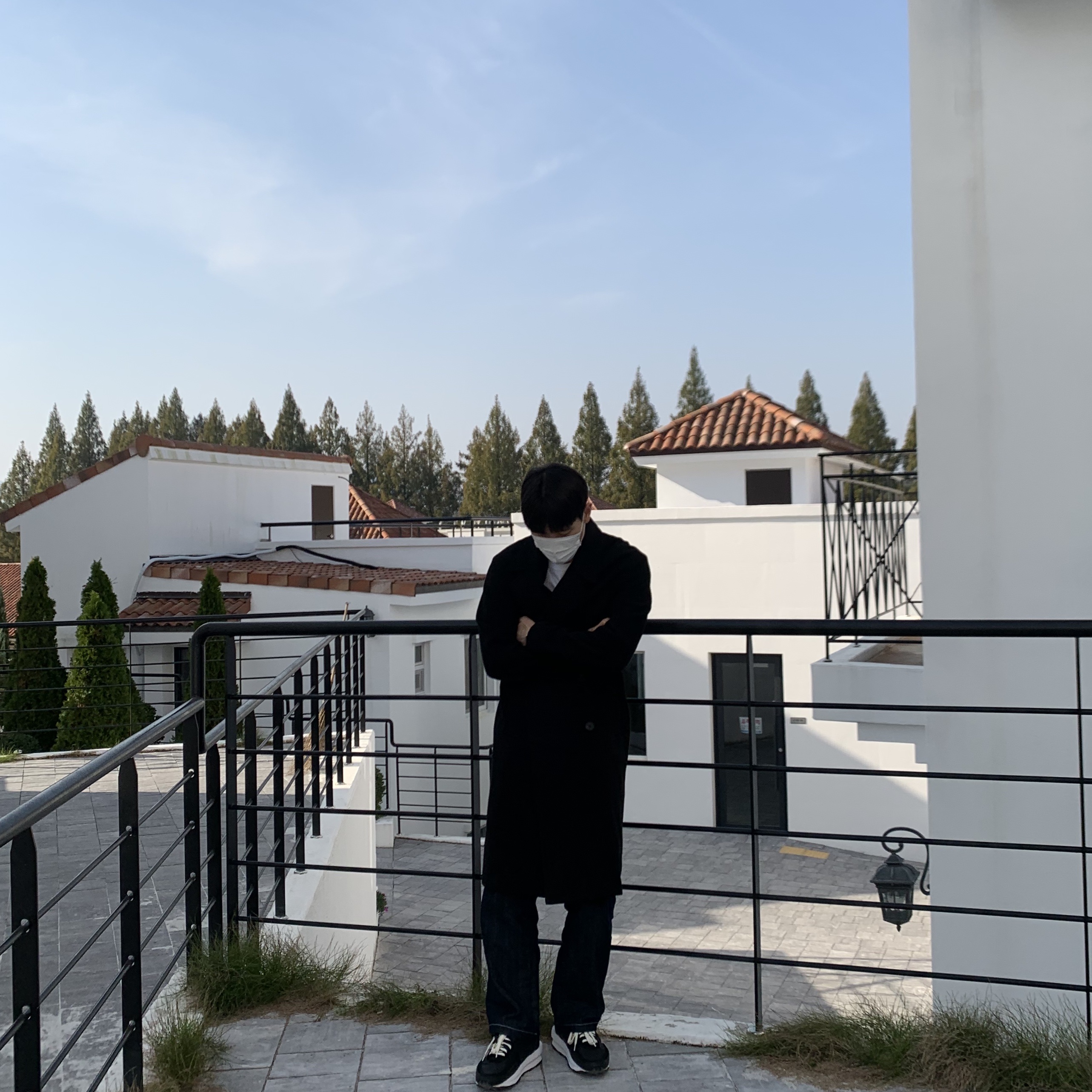 Nike x Sacai LDWaffle Black Nylon 착용 스타일