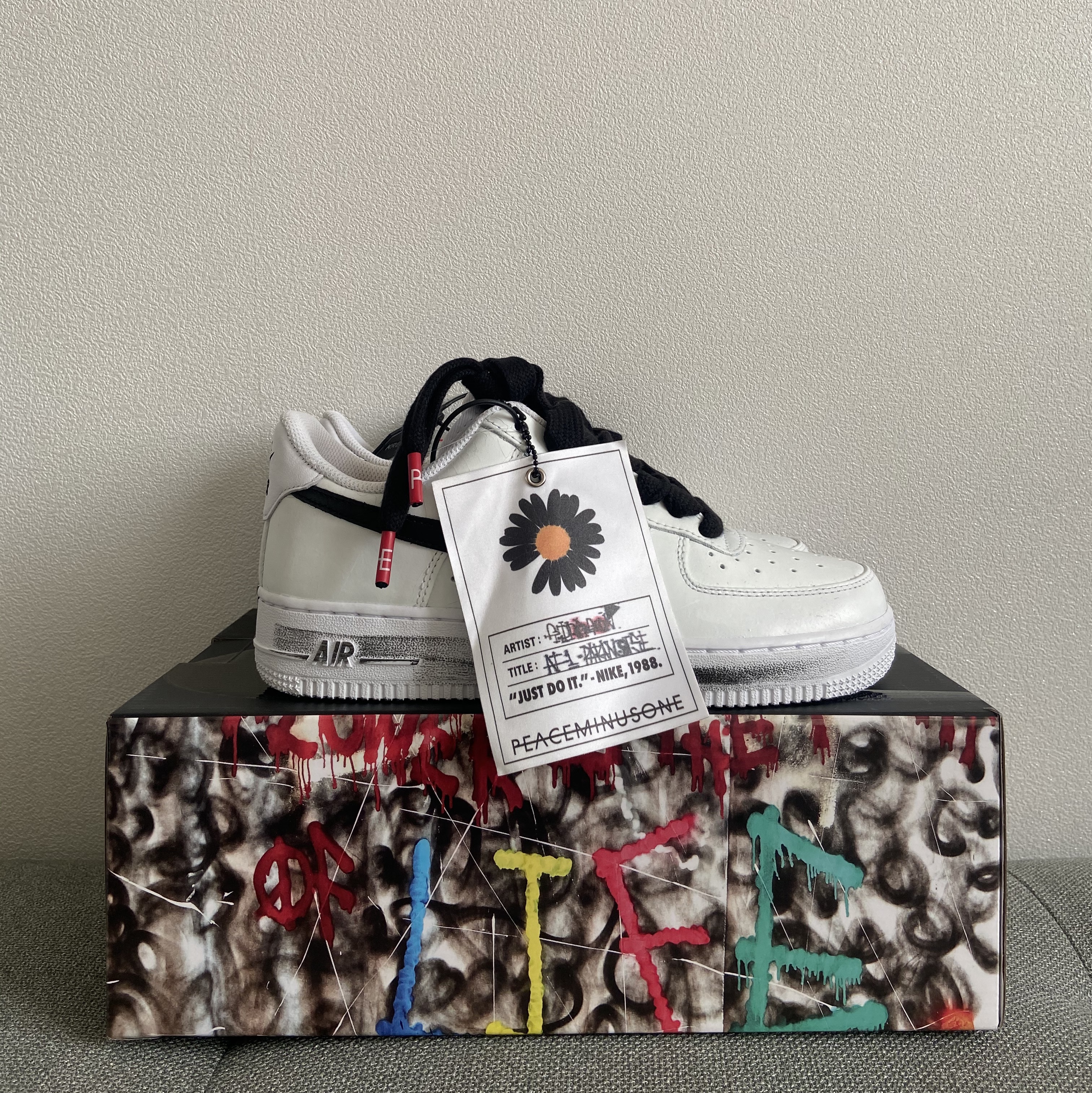 Nike x Peaceminusone Air Force 1 Low Para-Noise 2.0 착용 스타일
