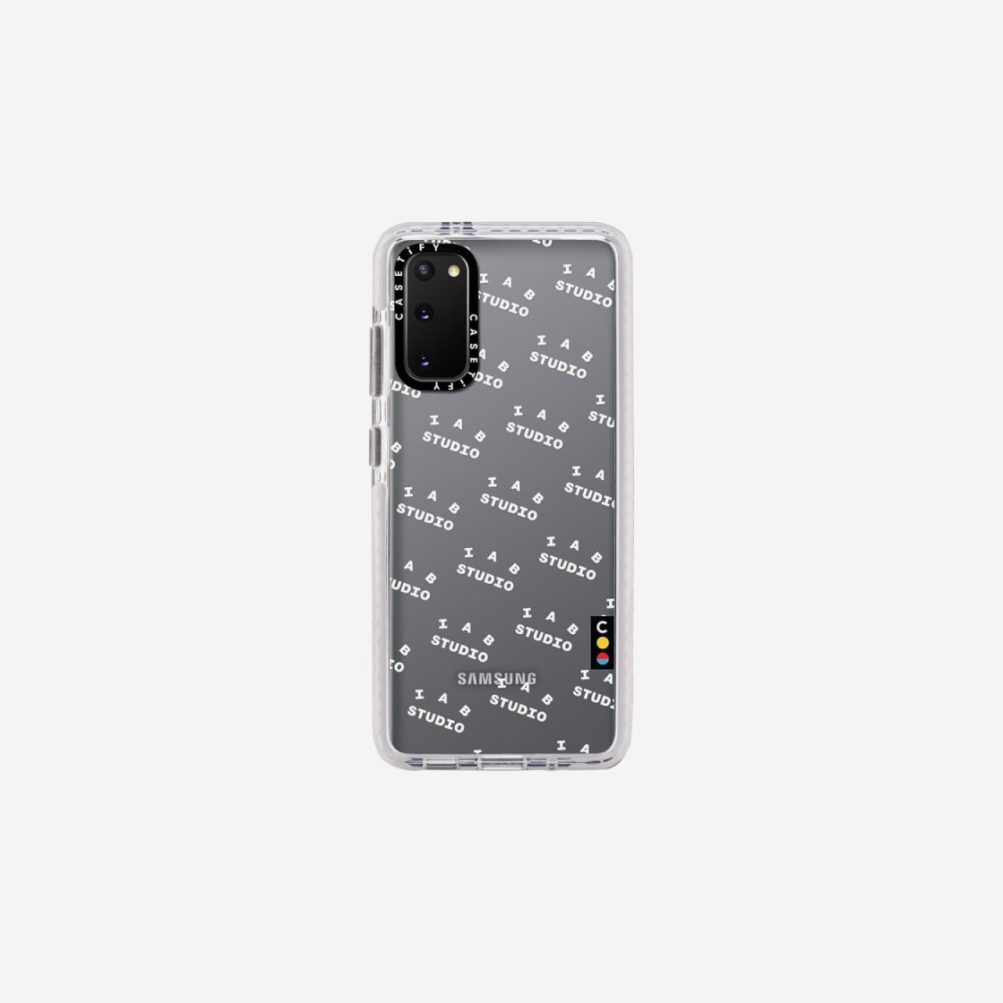 Casetify x IAB Studio Galaxy S20 Pattern White Logo Case White 상세 이미지 3