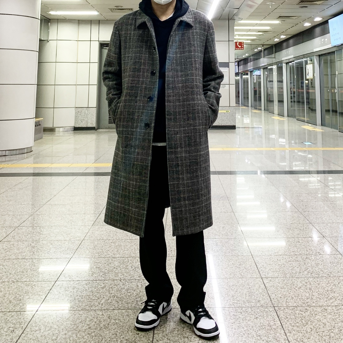 Nike Dunk Low Retro Black 착용 스타일