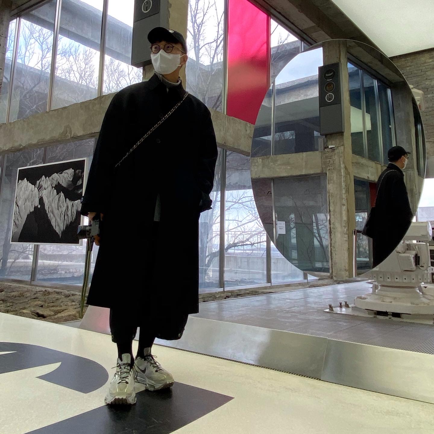 Nike x Matthew M Williams Zoom 004 Stone 착용 스타일 - 2