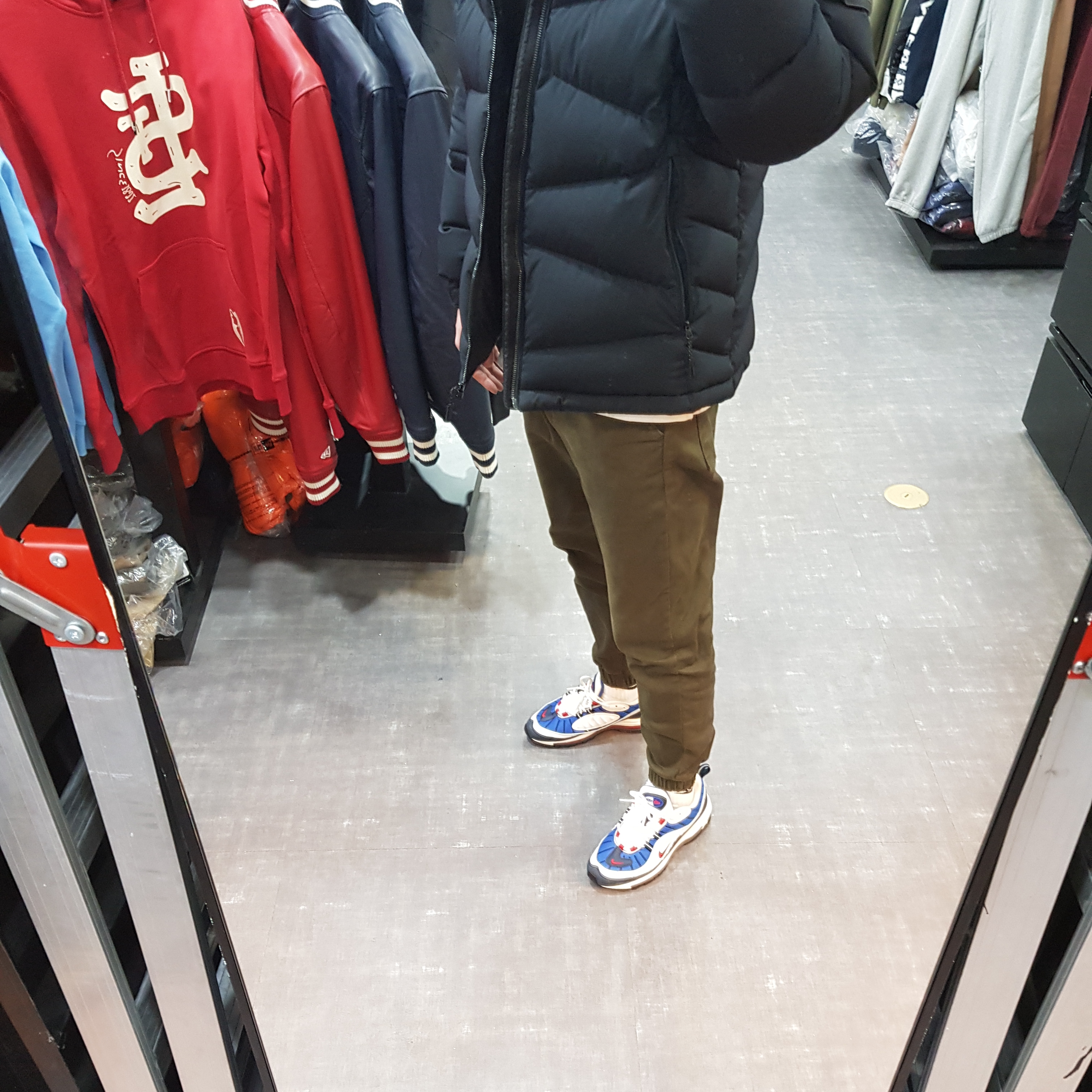(W) Nike Air Max 98 Gundam 2018 착용 스타일
