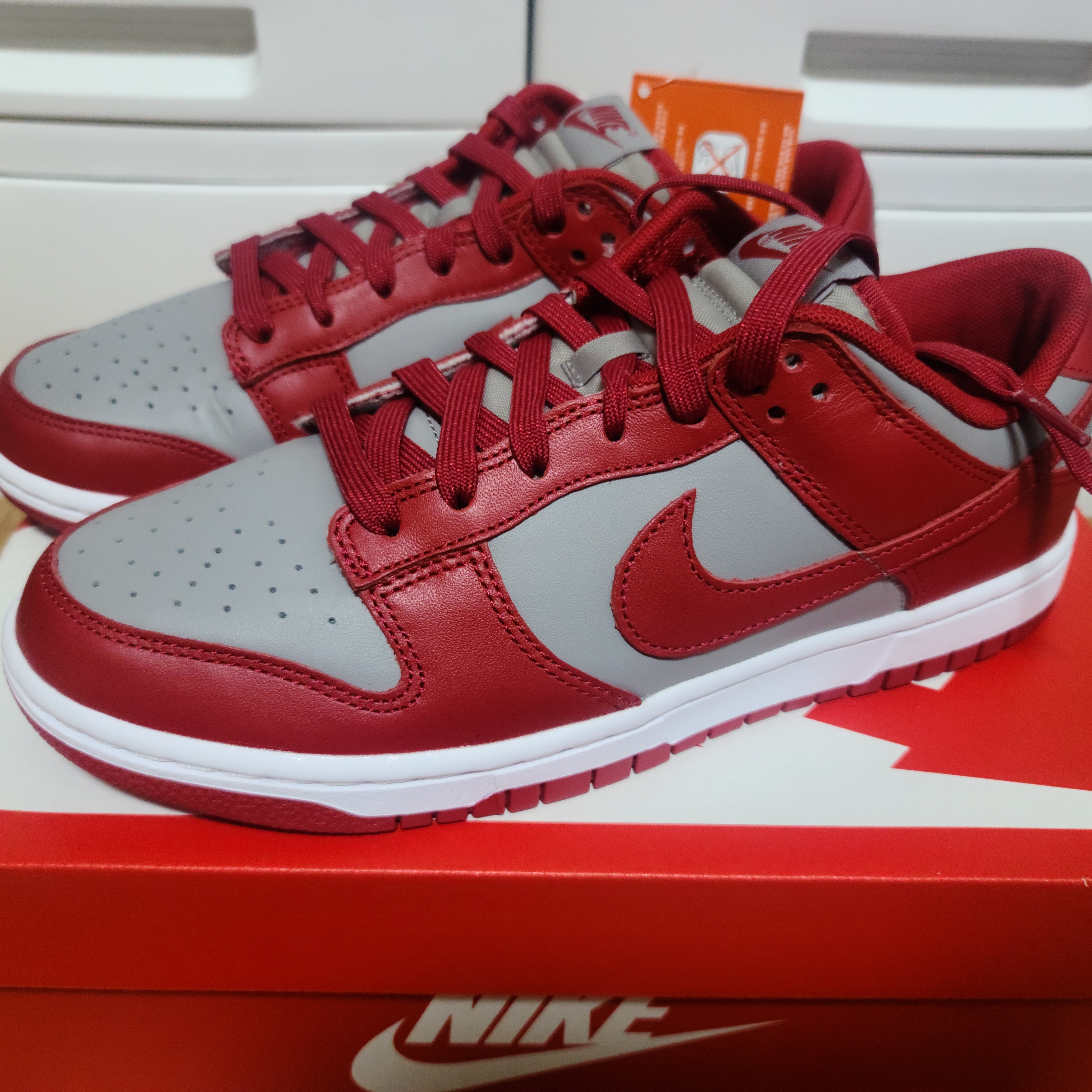 Nike Dunk Low Retro Medium Grey 착용 스타일 - 3