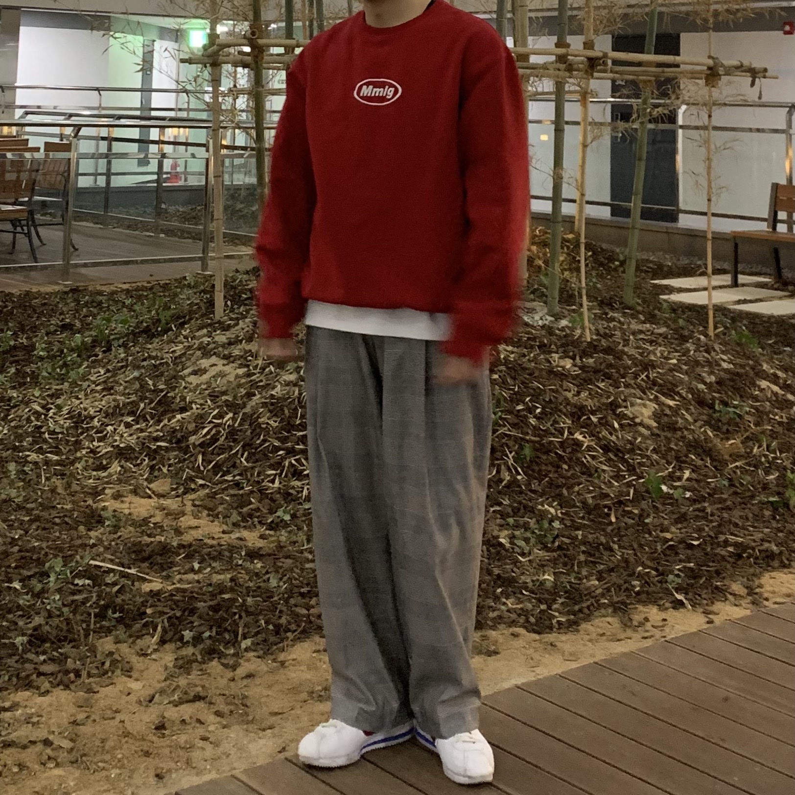 Nike Classic Cortez Forrest Gump 2018 착용 스타일 - 2