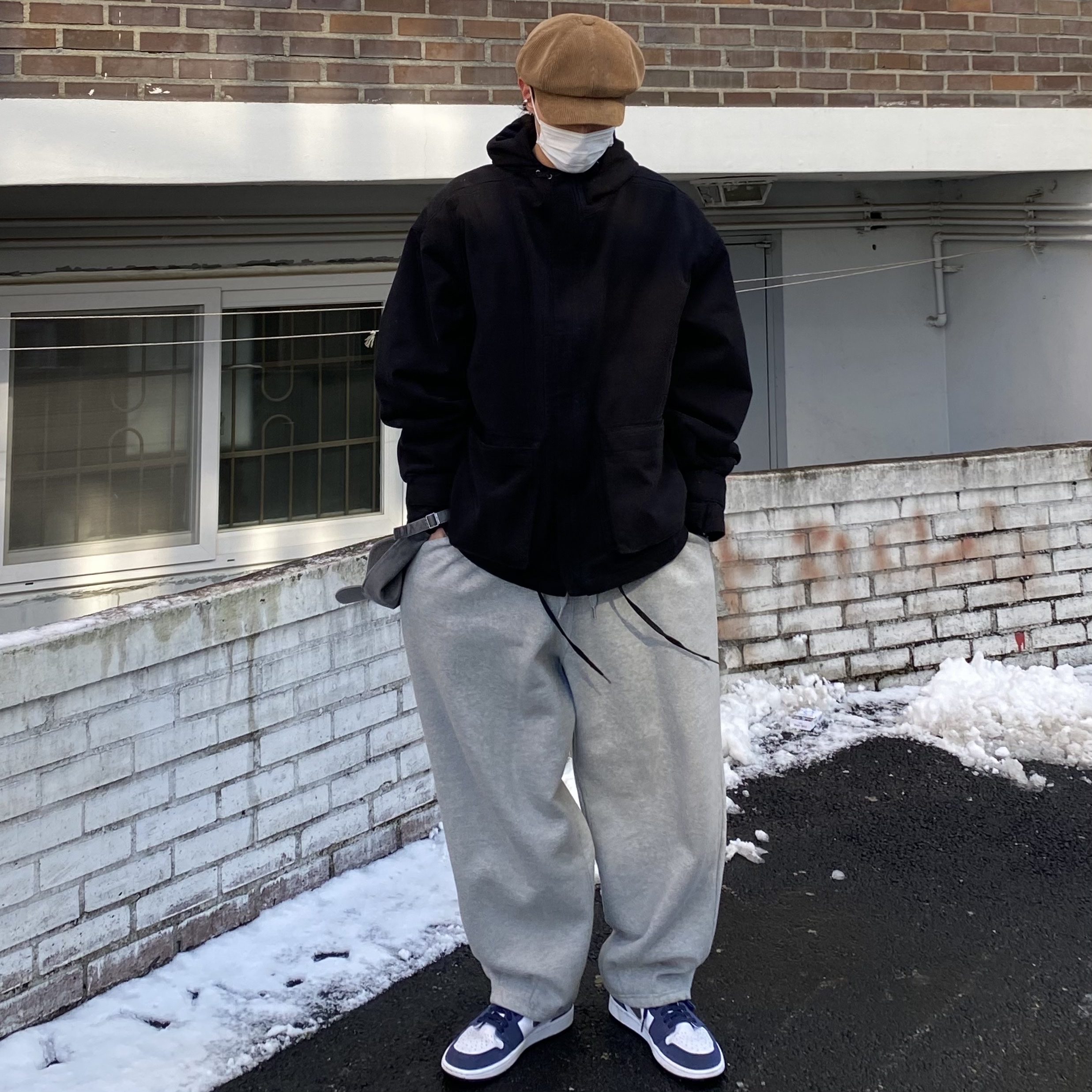 Jordan 1 Retro High OG CO.JP Midnight Navy 착용 스타일