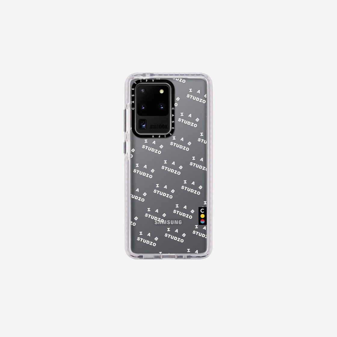 Casetify x IAB Studio Galaxy S20 Pattern White Logo Case White 상세 이미지 2