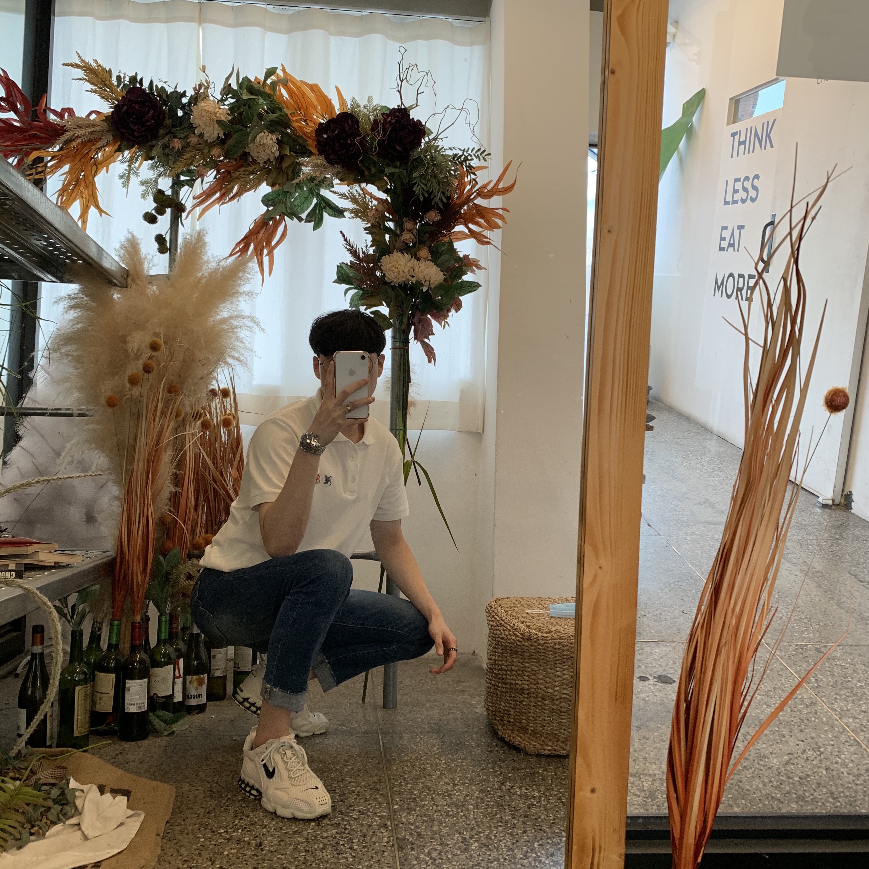 Nike x Stussy Air Zoom Spiridon Cage 2 Fossil 착용 스타일