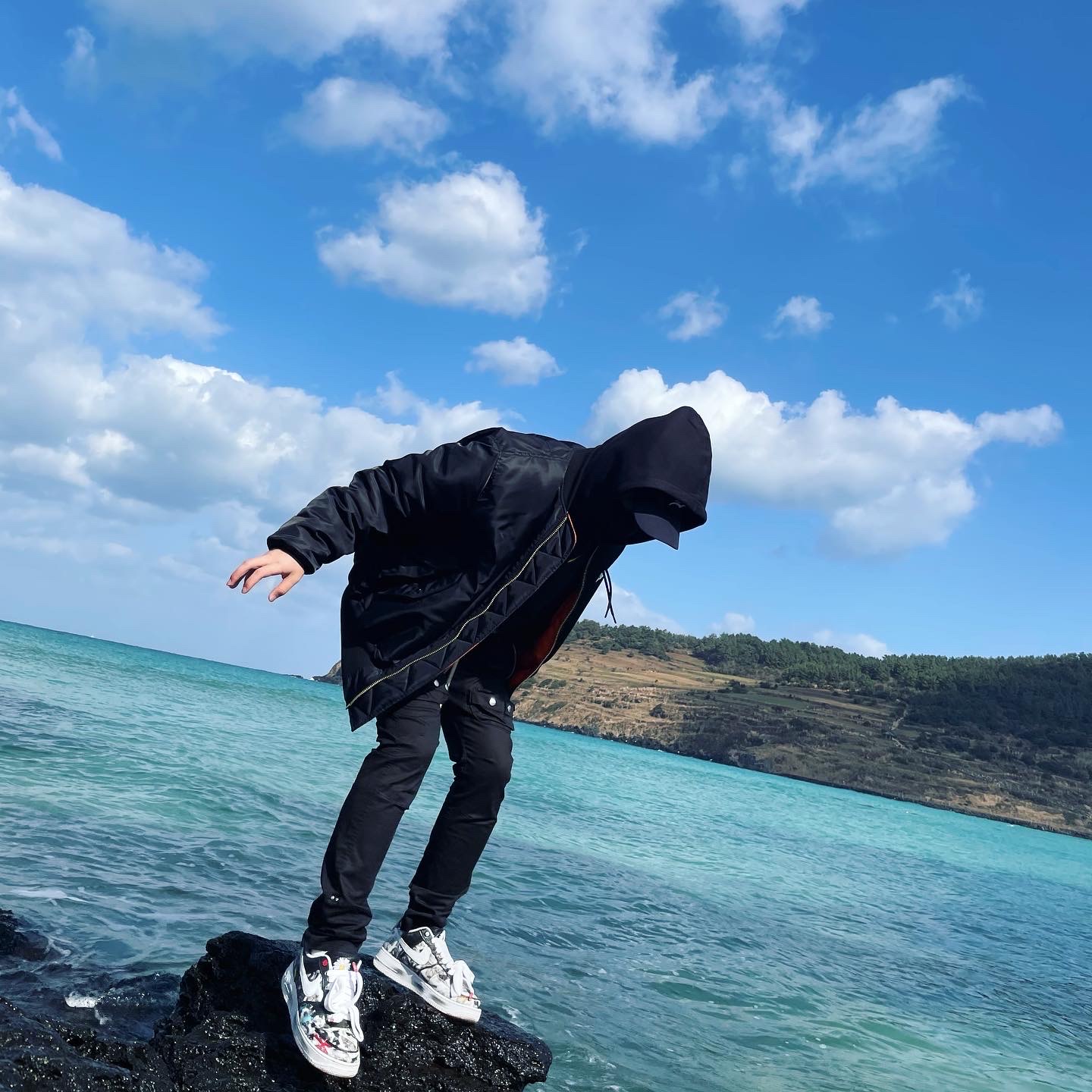 Nike x Peaceminusone Air Force 1 Low Para-Noise, Nike x Drake Nocta Essential Hoodie Black - Asia 착용 스타일 - 1