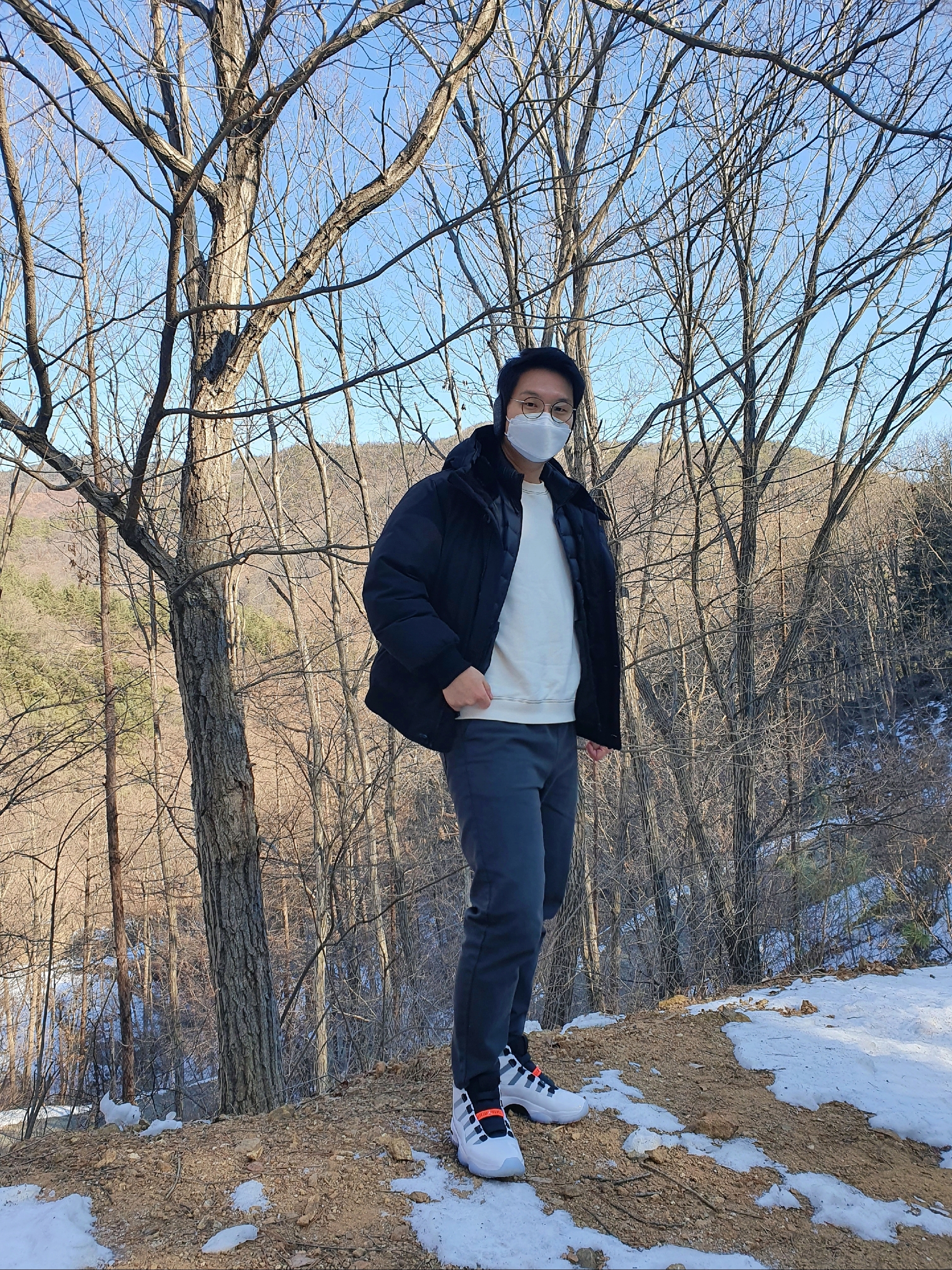 Jordan 11 Adapt (KR Charger) 착용 스타일