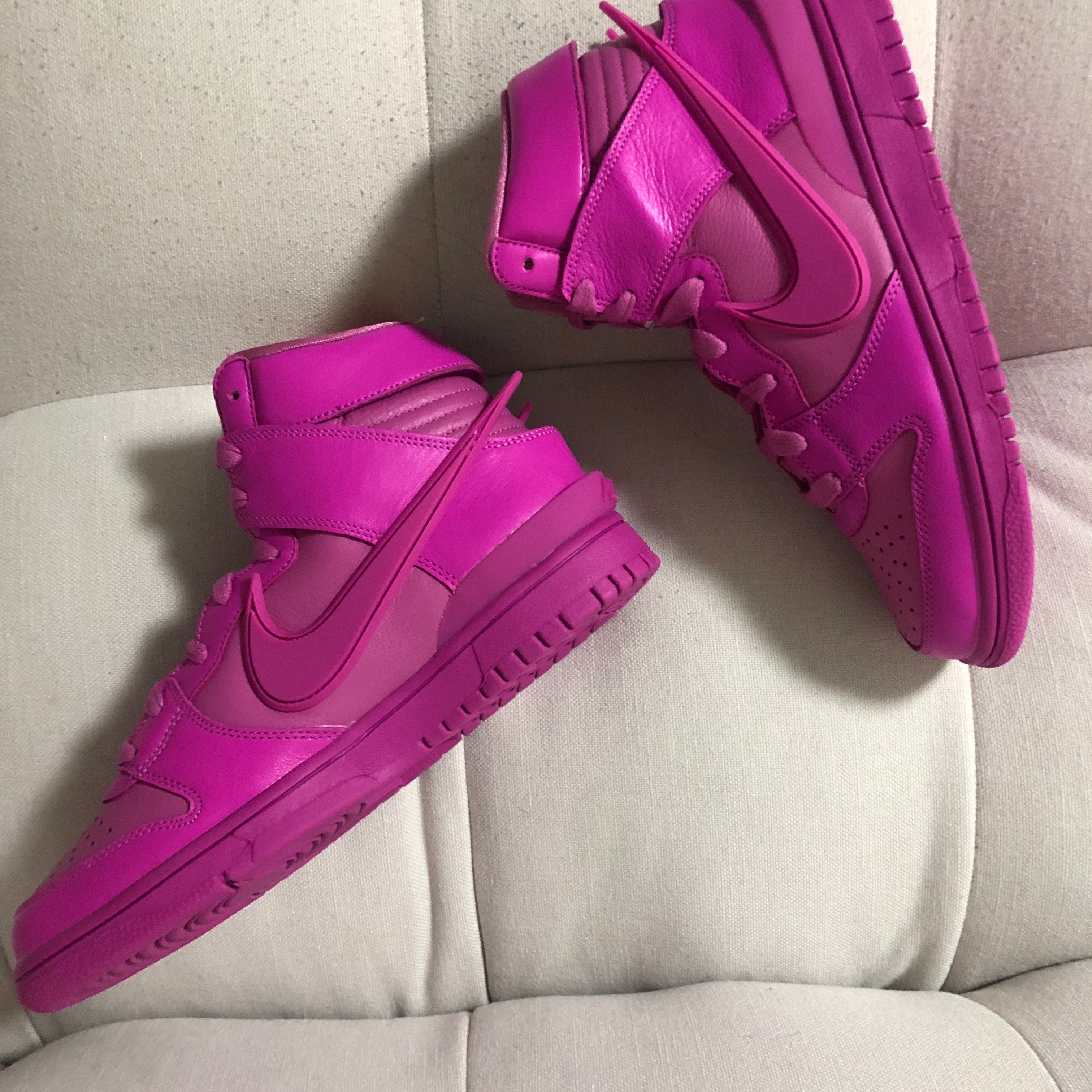 Nike x Ambush Dunk High Cosmic Fuchsia 착용 스타일