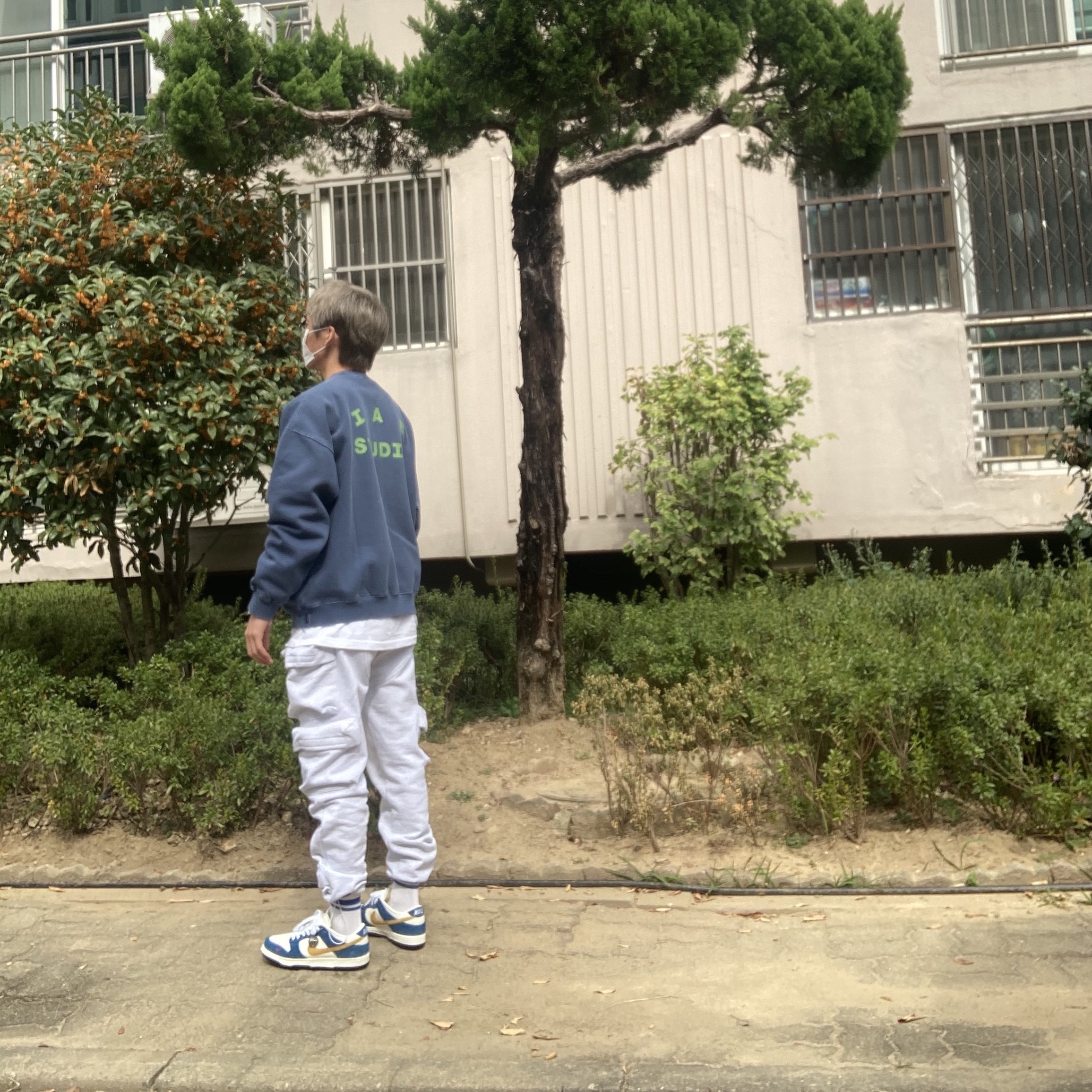 Nike x Kasina Dunk Low 80's Bus 착용 스타일