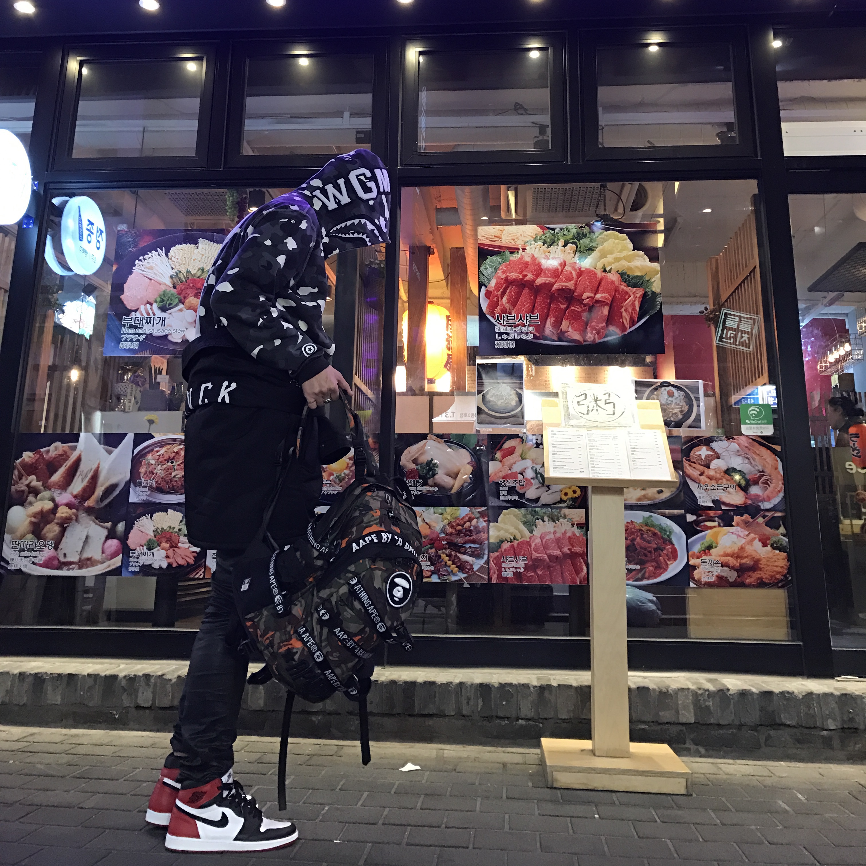 Jordan 1 Retro High OG Black Toe 2016 착용 스타일