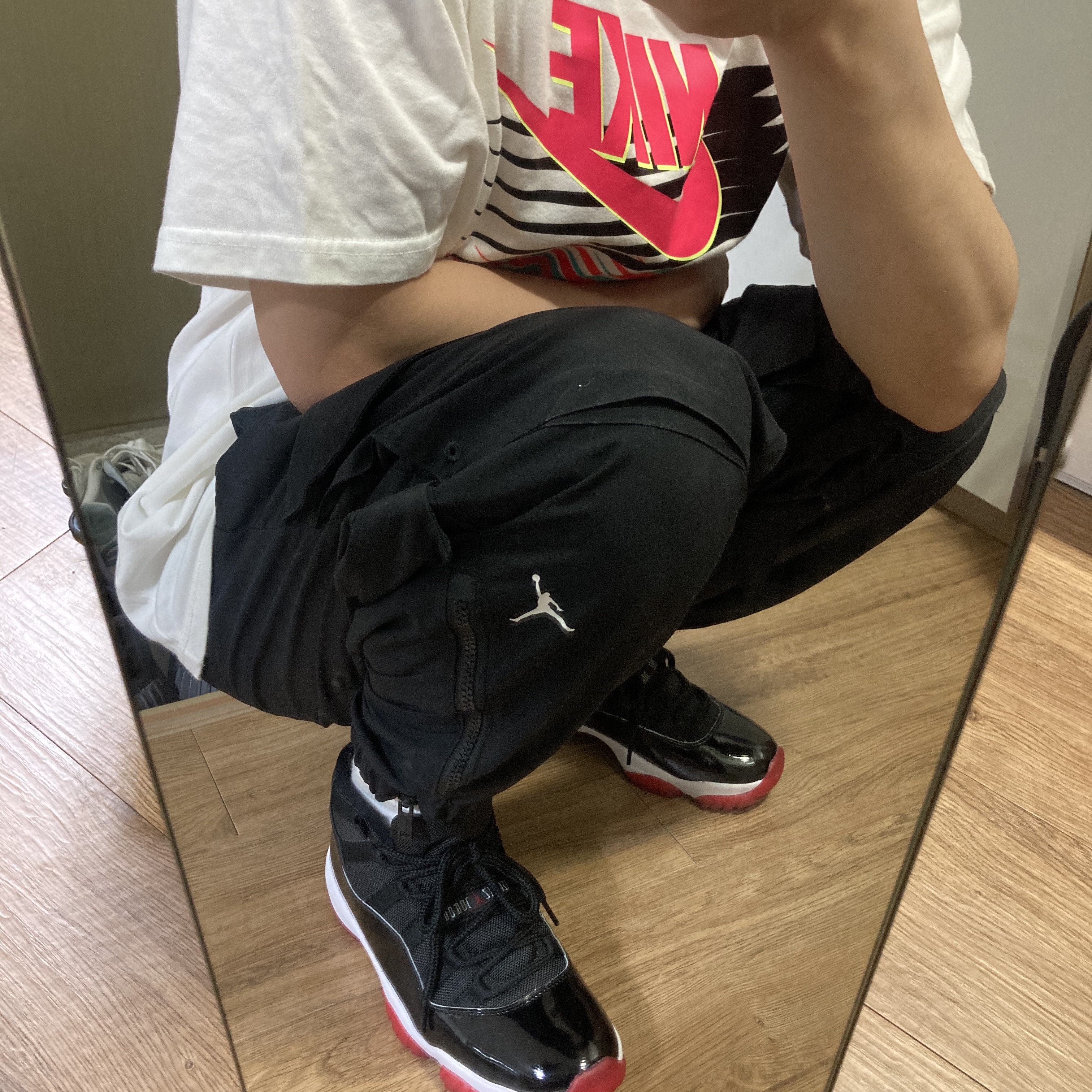 Jordan 11 Retro Bred 2019 착용 스타일