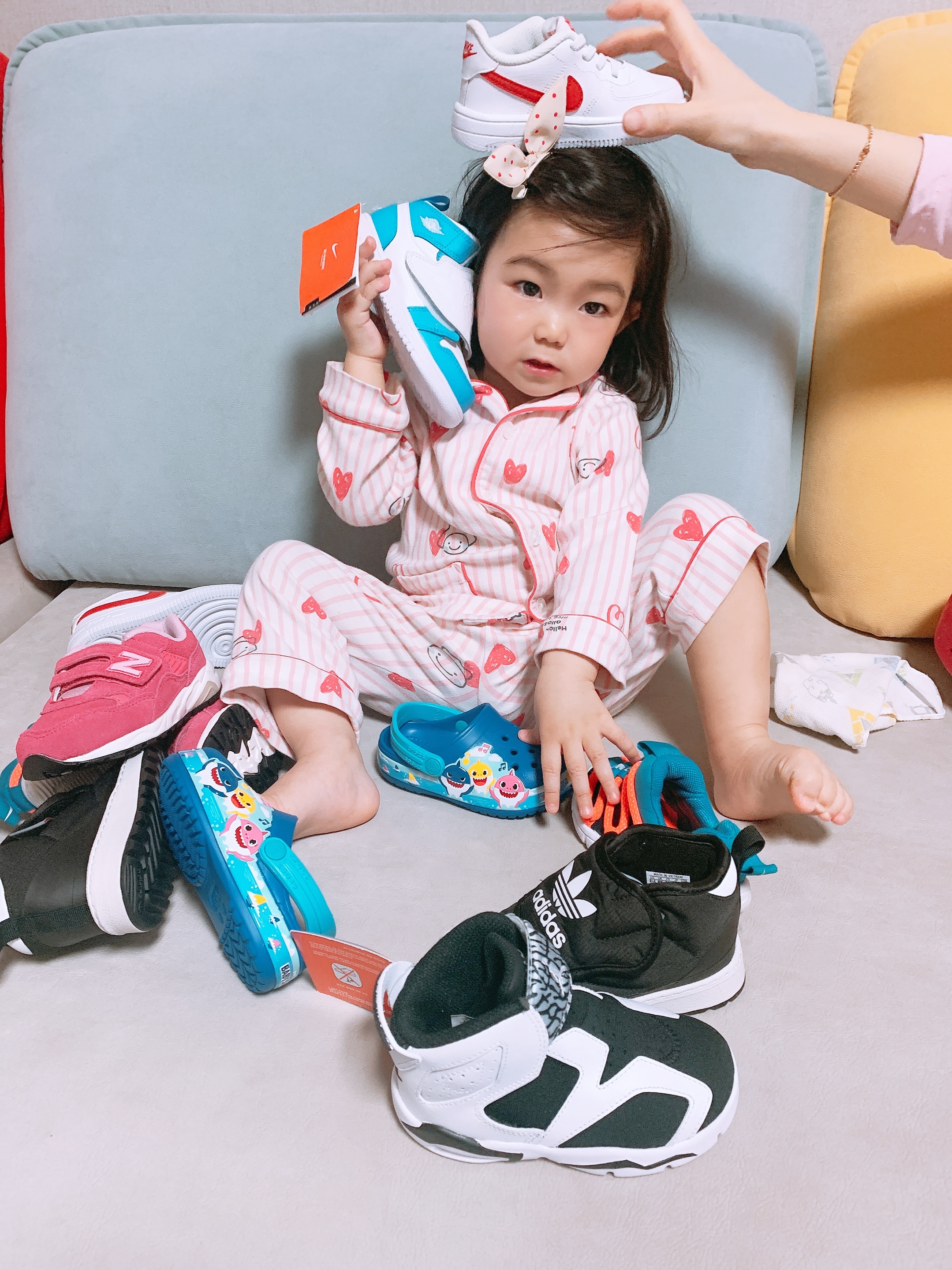 Jordan 1 Retro UNC 착용 스타일