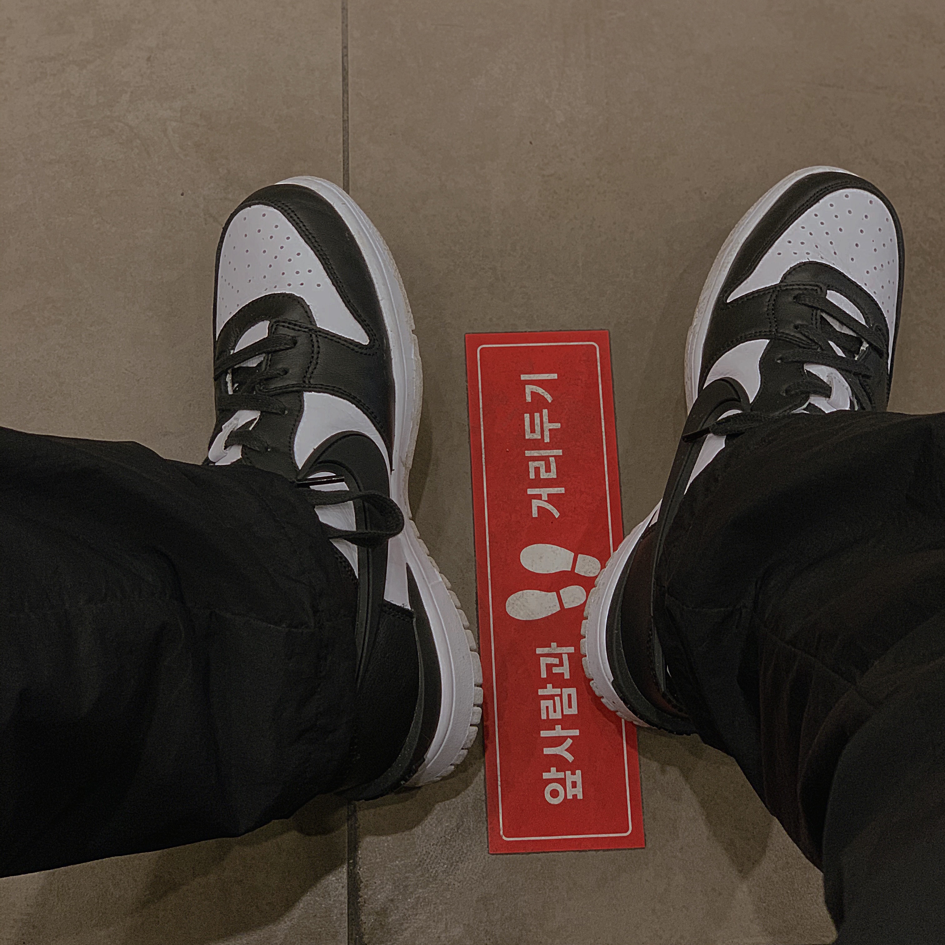 Nike x Ambush Dunk High Black 착용 스타일