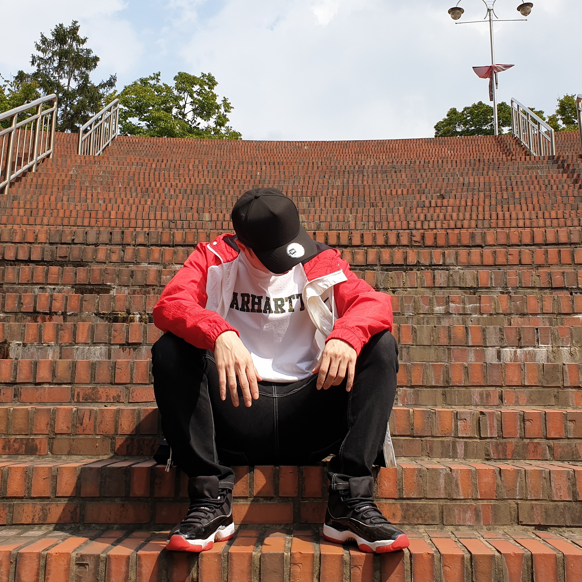 Jordan 11 Retro Bred 2019 착용 스타일