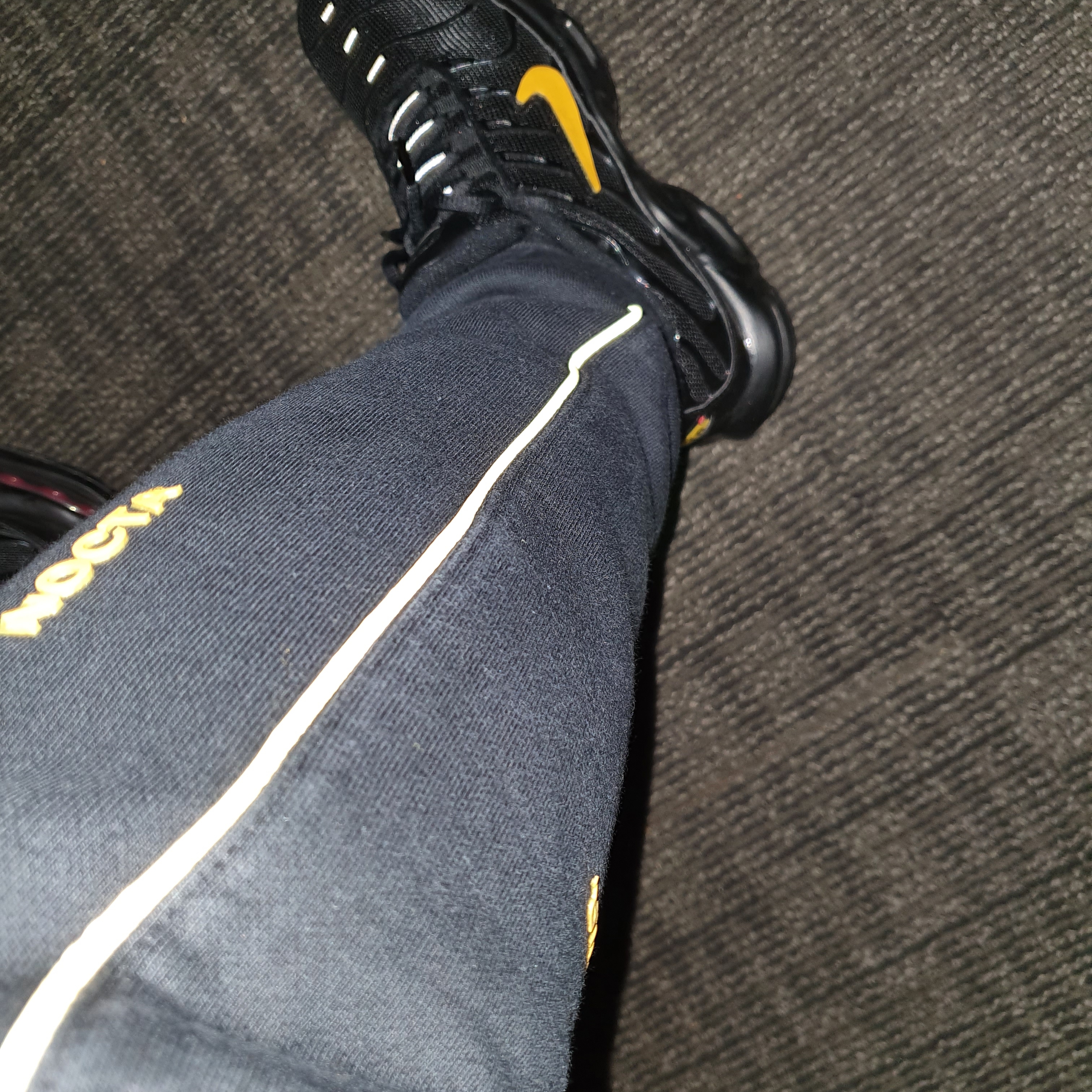 Nike x Drake Nocta Fleece Pants Black - US/EU 착용 스타일 - 5