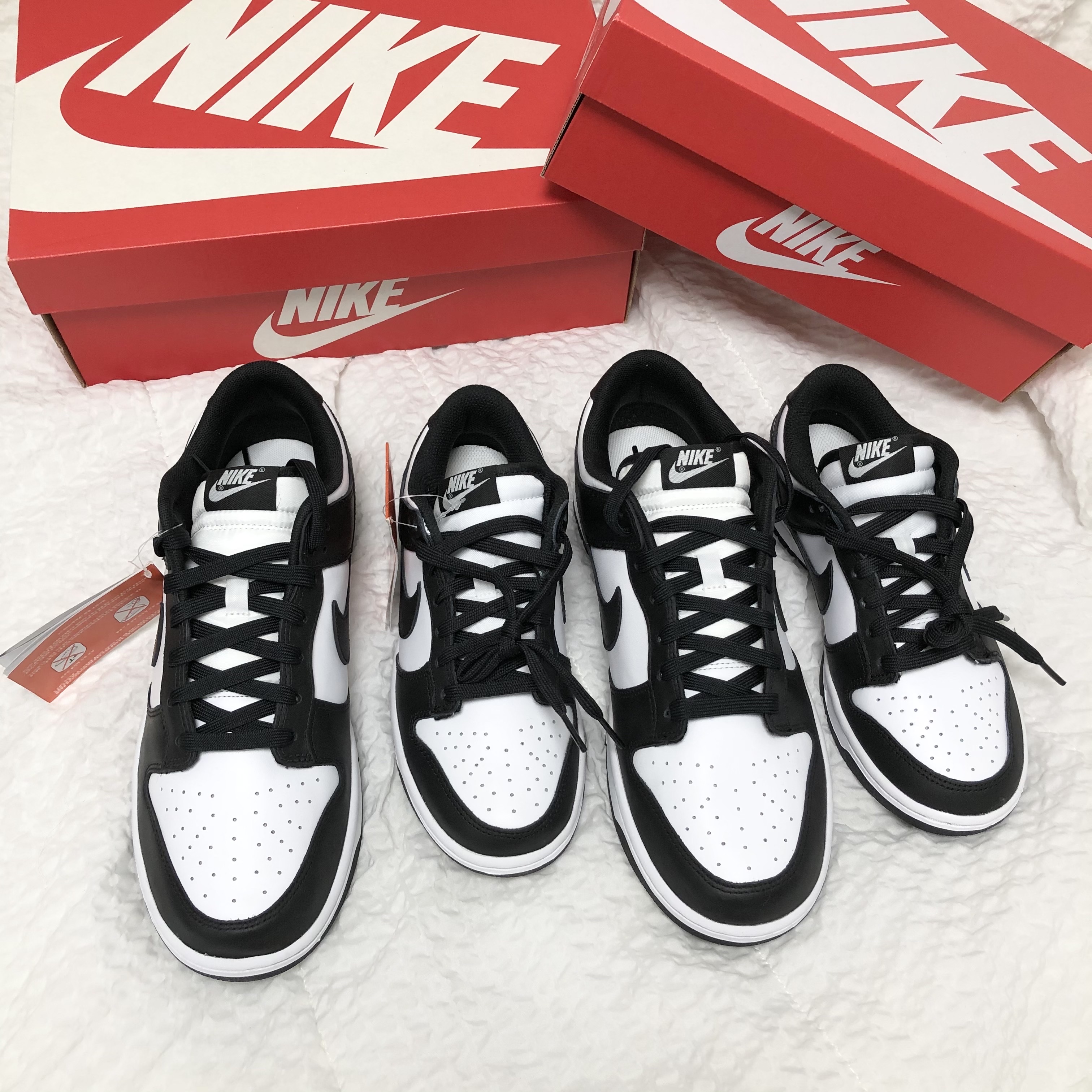 Nike Dunk Low Retro Black, (W) Nike Dunk Low Black 착용 스타일