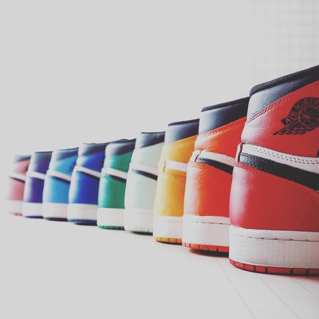 (W) Jordan 1 Retro High Satin Black Toe, Jordan 1 Retro High OG Black Toe 2016 착용 스타일 - 2