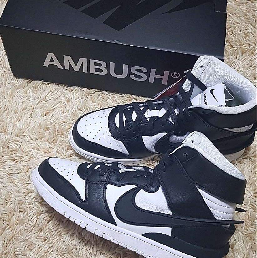 Nike x Ambush Dunk High Black 착용 스타일