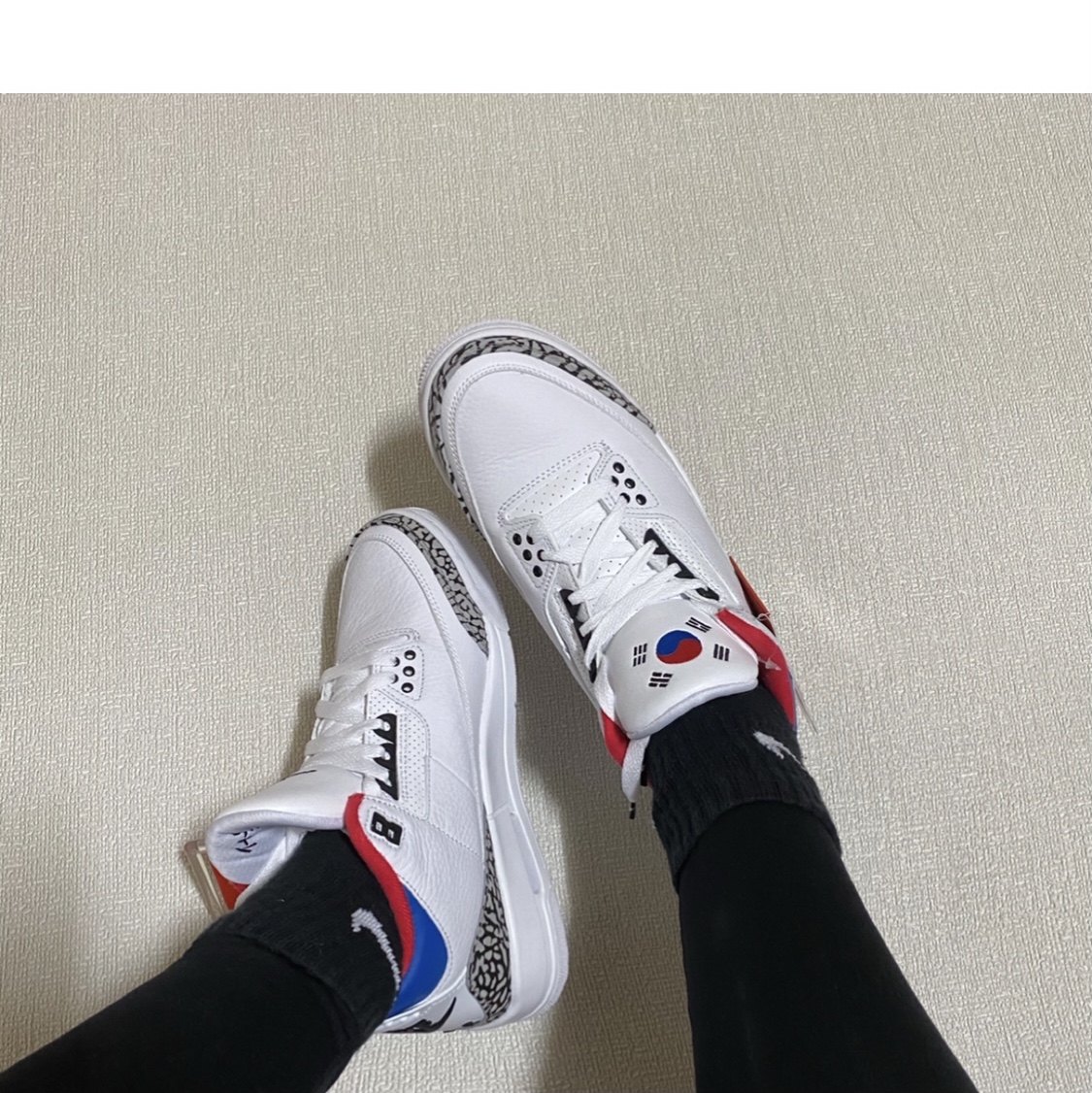 (W) Jordan 3 Retro Seoul - Special Box 착용 스타일 - 1