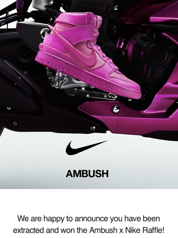 Nike x Ambush Dunk High Cosmic Fuchsia 착용 스타일
