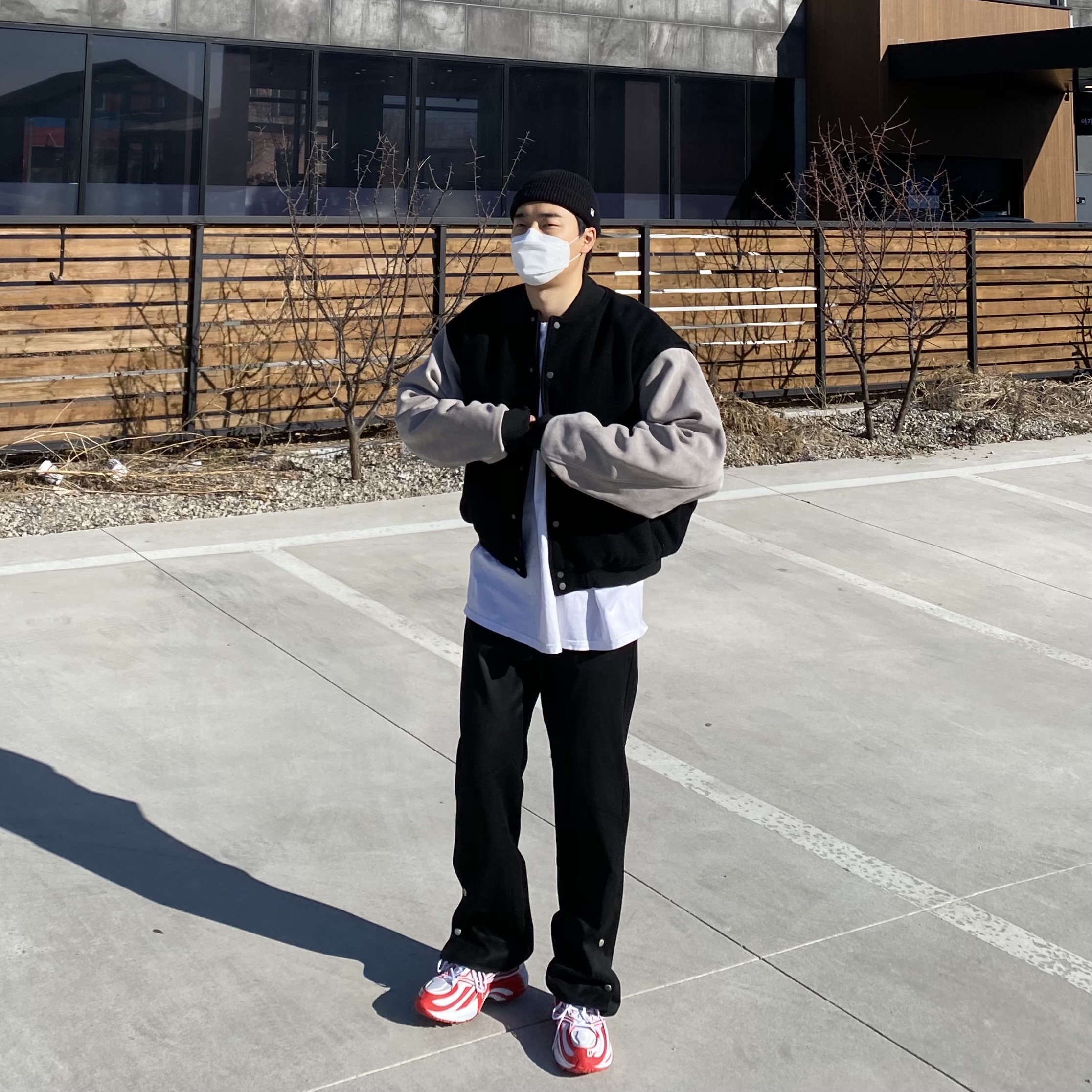 Reebok x Kanghyuk Premier Road Modern White Red  착용 스타일