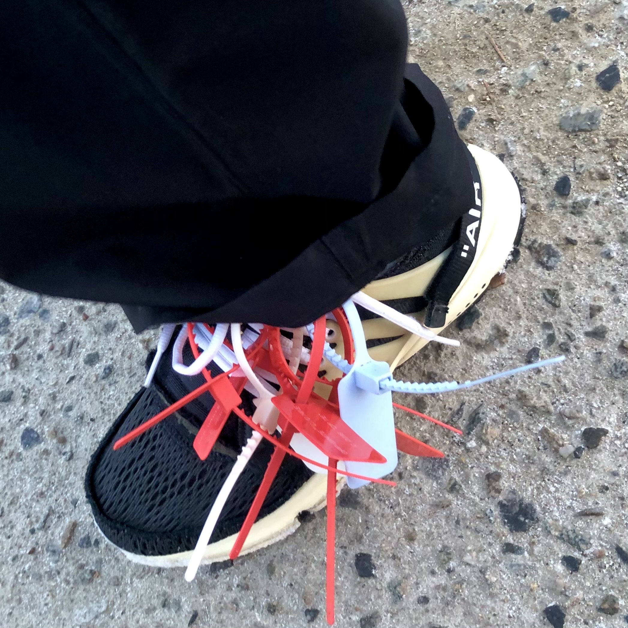 Nike x Off-White Air Presto OG The Ten 착용 스타일 - 2