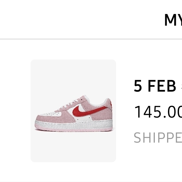 Nike Air Force 1 '07 QS Valentine's Day 착용 스타일