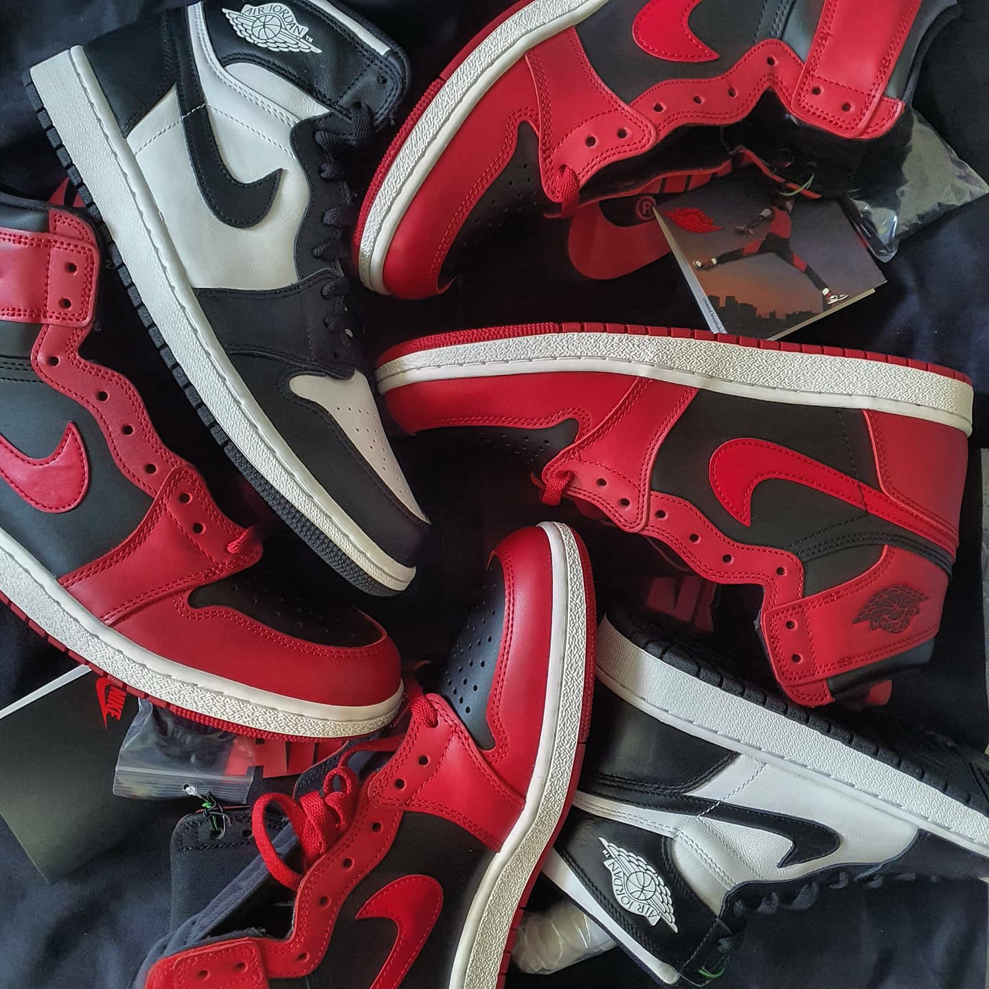 Jordan 1 High 85 Varsity Red, Jordan 1 Retro High OG Black White 2014 착용 스타일