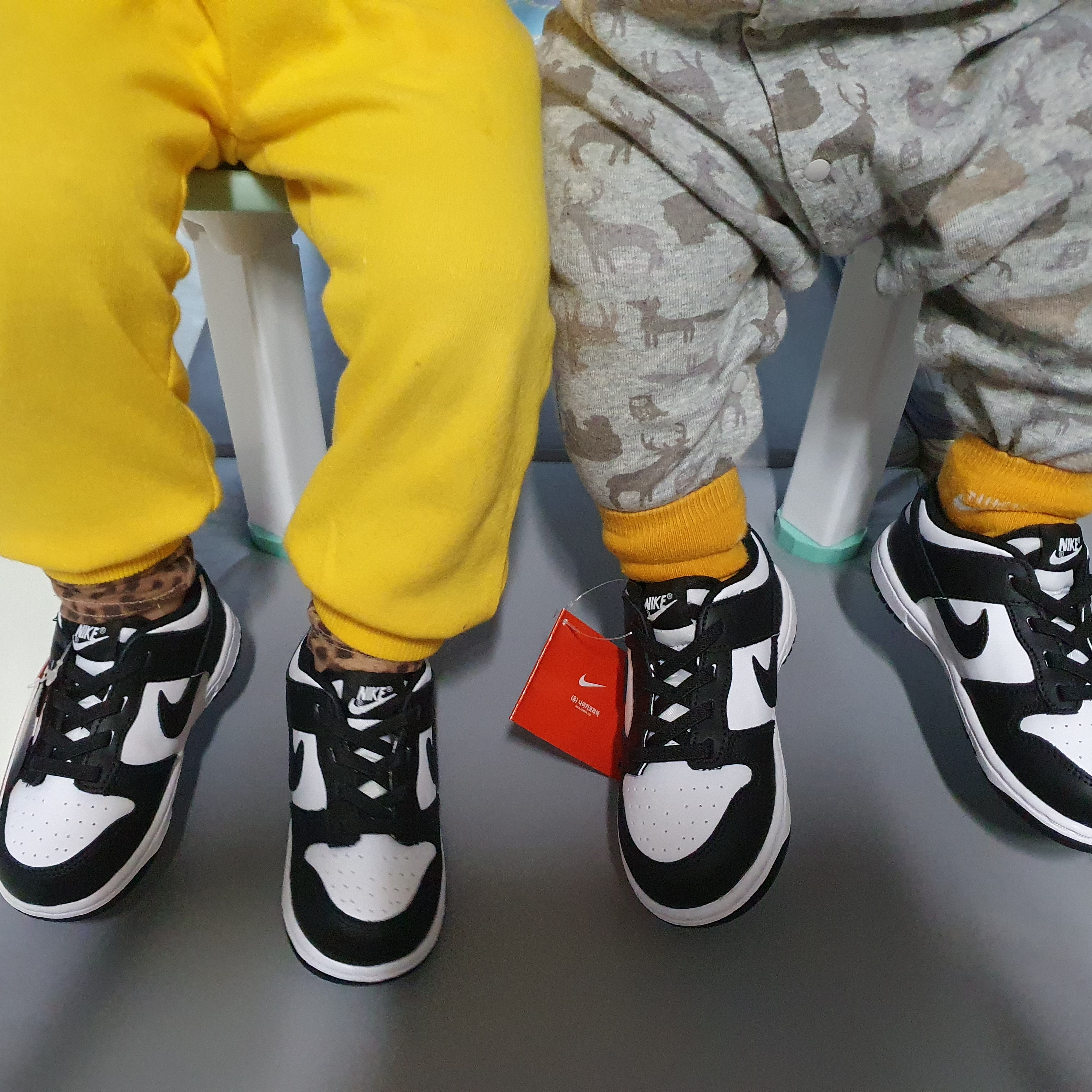 (TD) Nike Dunk Low Black 착용 스타일 - 2