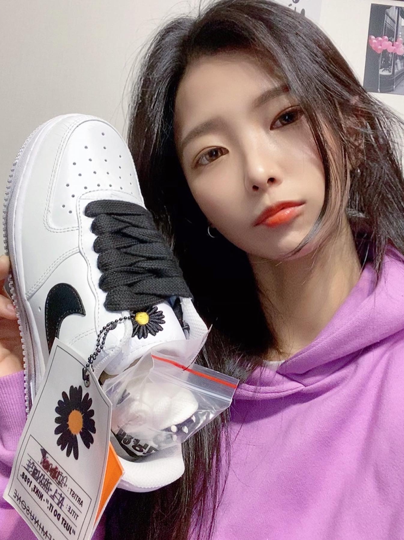 Nike x Peaceminusone Air Force 1 Low Para-Noise 2.0 착용 스타일 - 1