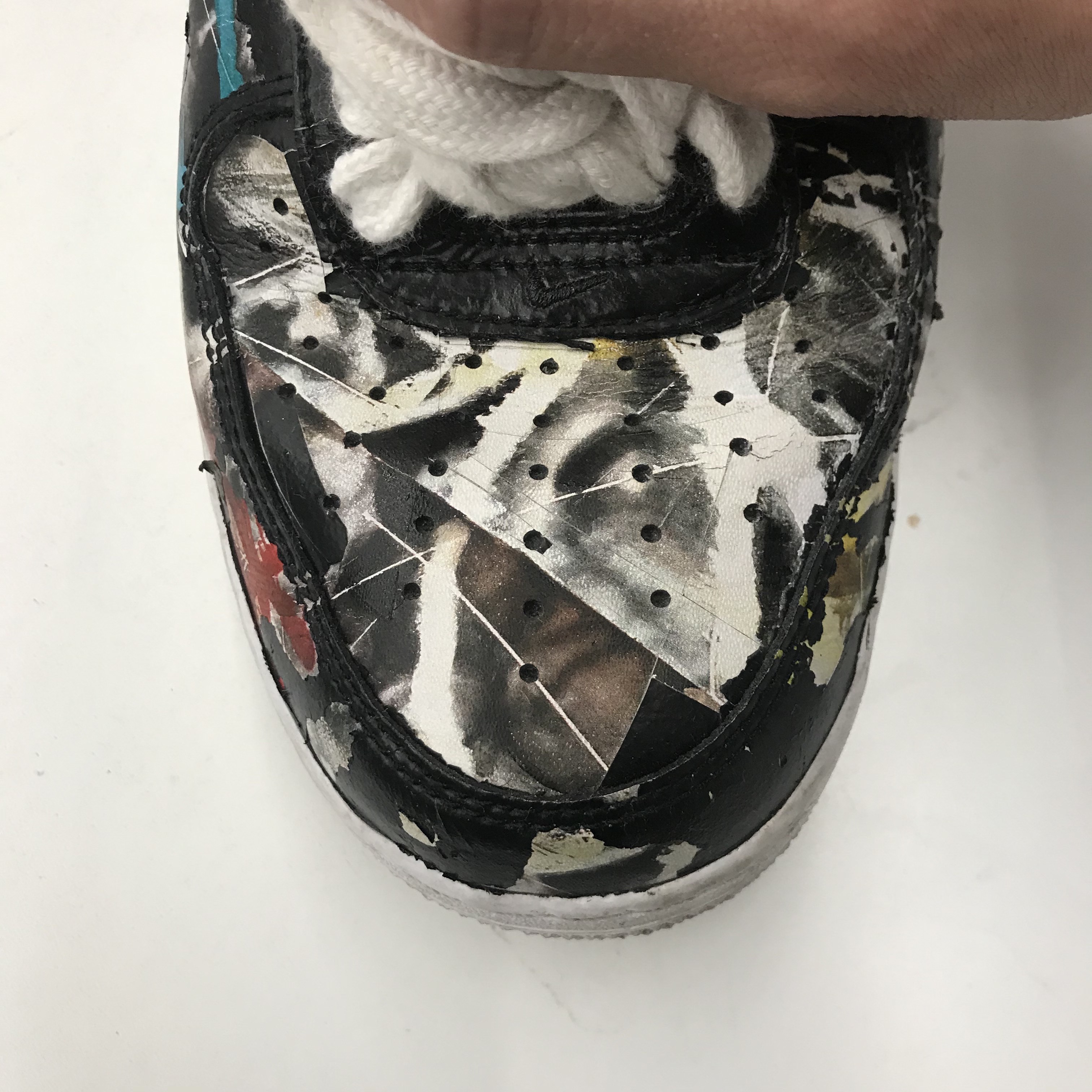 Nike x Peaceminusone Air Force 1 Low Para-Noise 착용 스타일 - 4