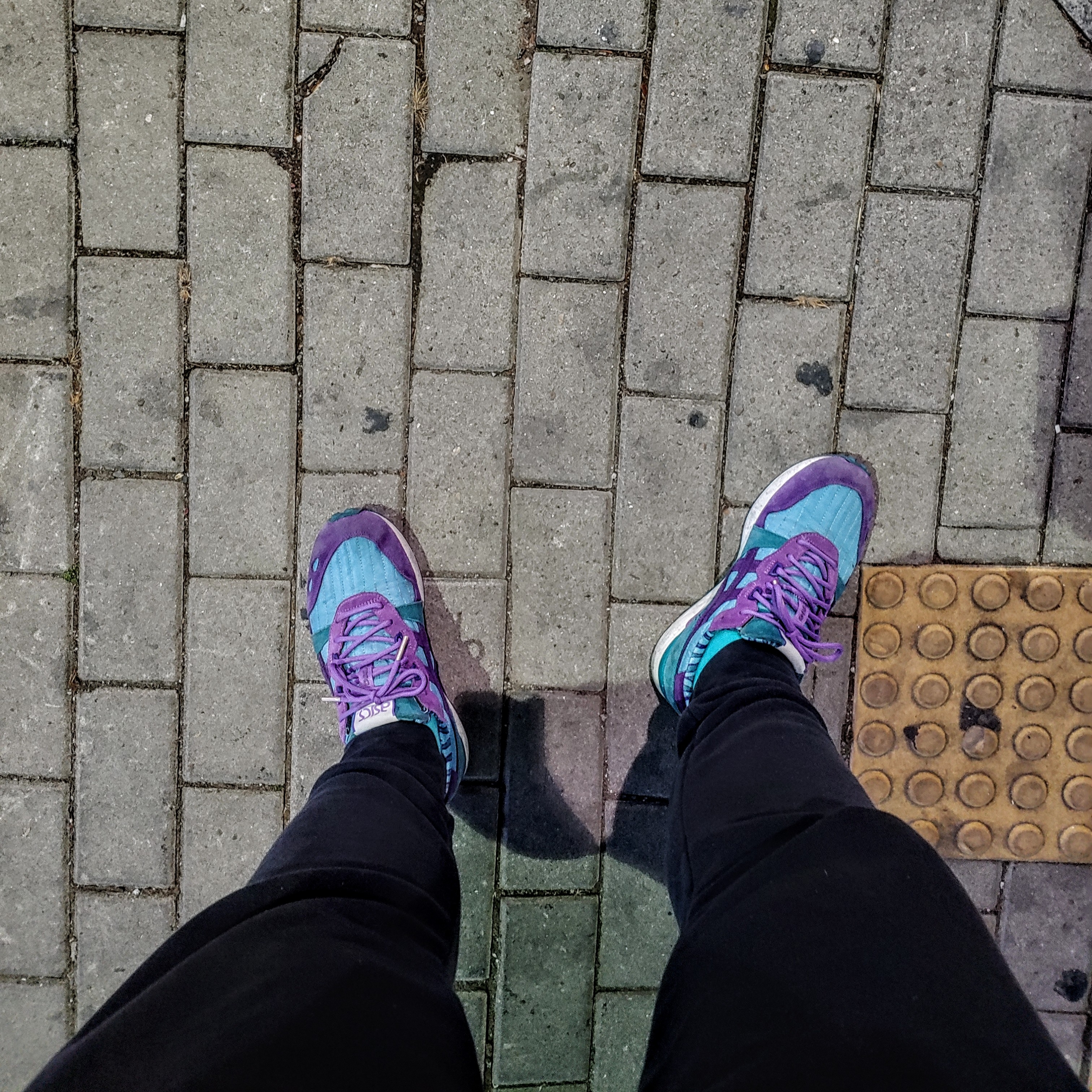 Asics x YMC Gel-Lyte XT Gris Blue 착용 스타일