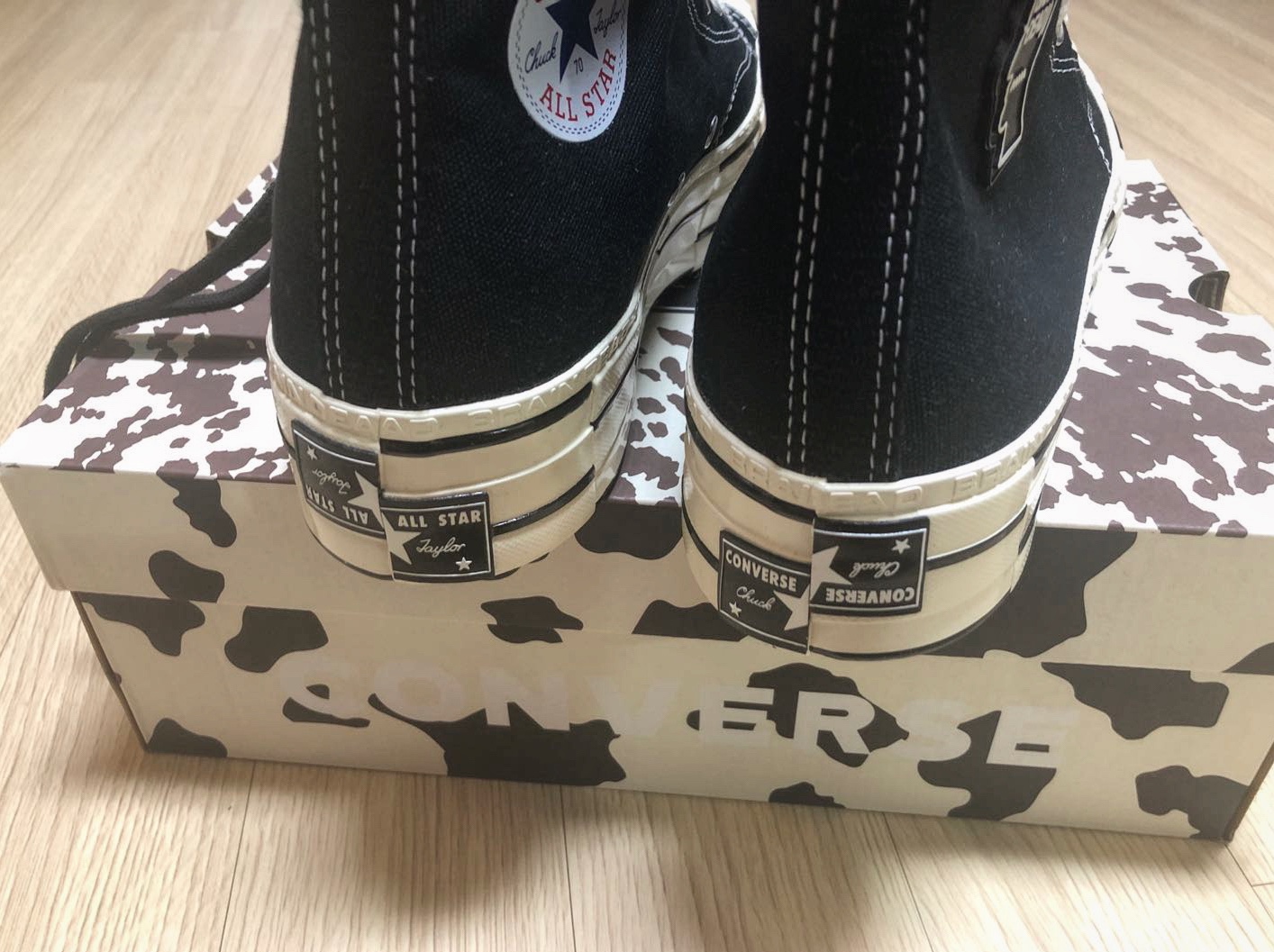 Converse x Brain Dead Chuck 70 Hi Black 착용 스타일 - 5