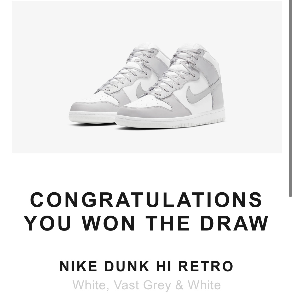 Nike Dunk High Retro Vast Grey 착용 스타일