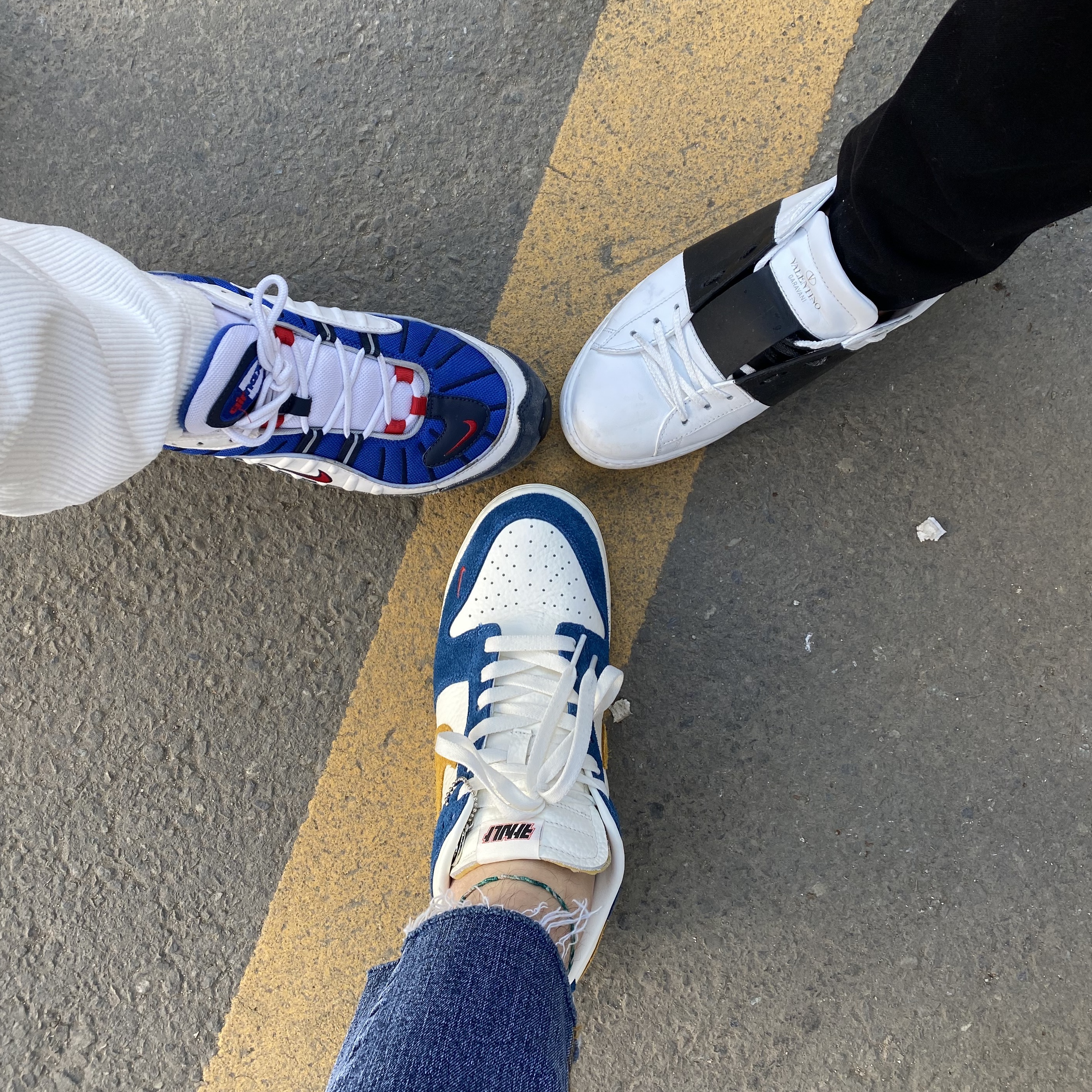 Nike x Kasina Dunk Low 80's Bus, Nike Air Max 98 Gundam 2018 착용 스타일