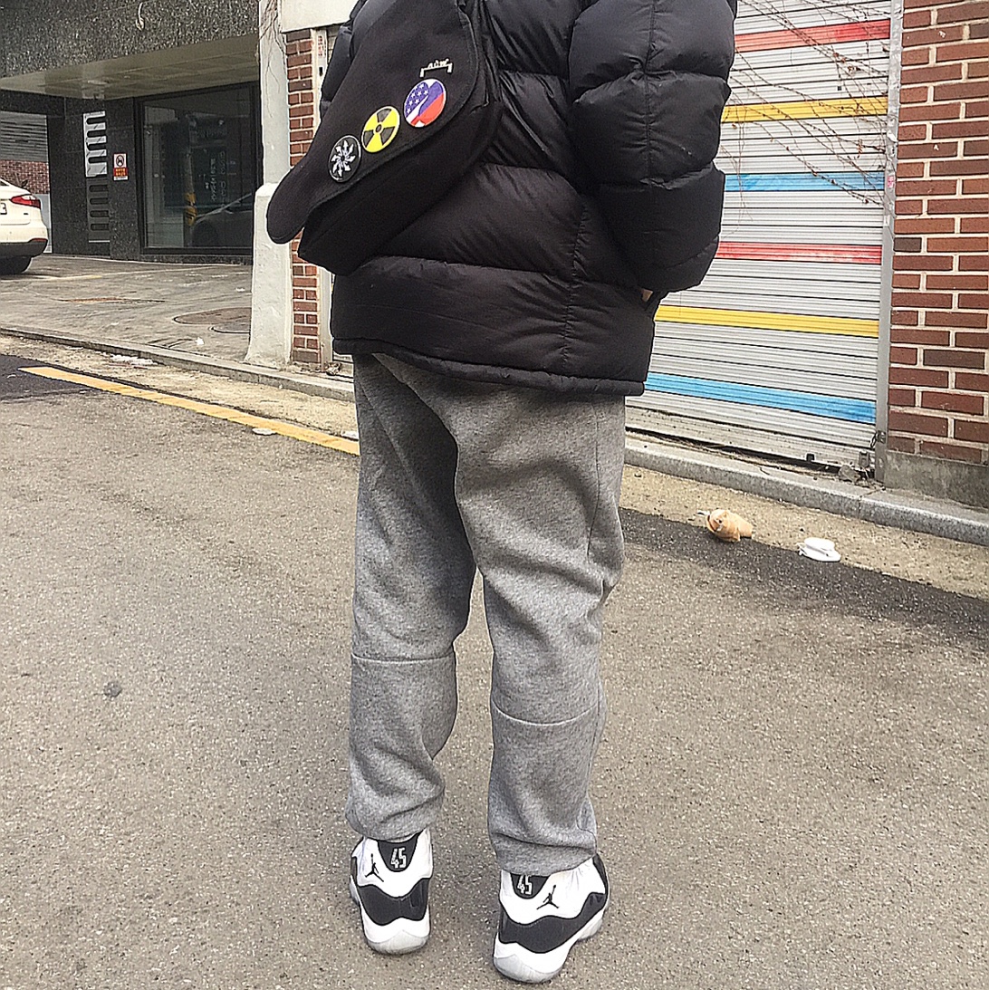 Jordan 11 Retro Concord 2018 착용 스타일